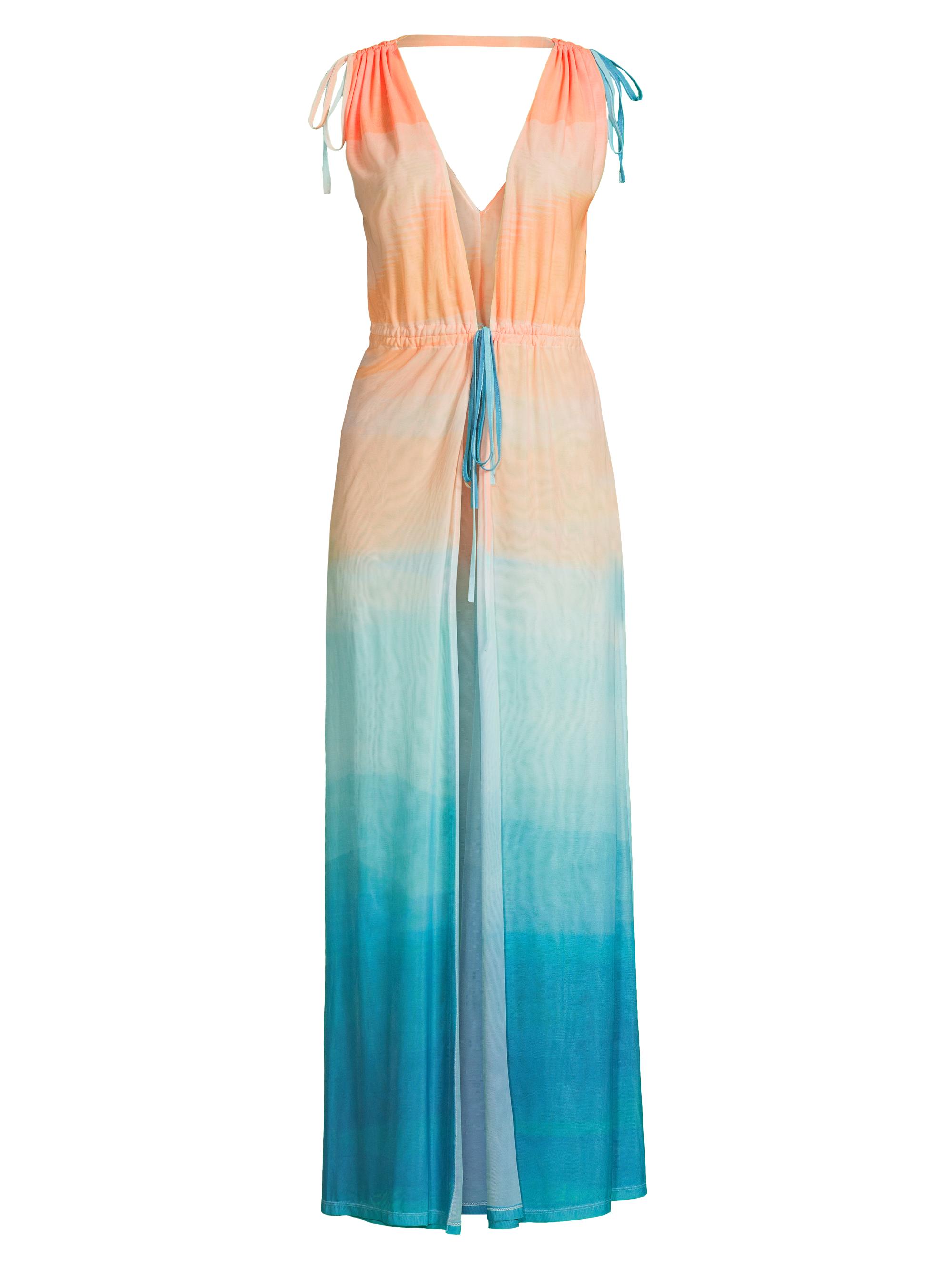 My Beachy Side Women's Uma Ombré Sleeveless Caftan Maxi Dress