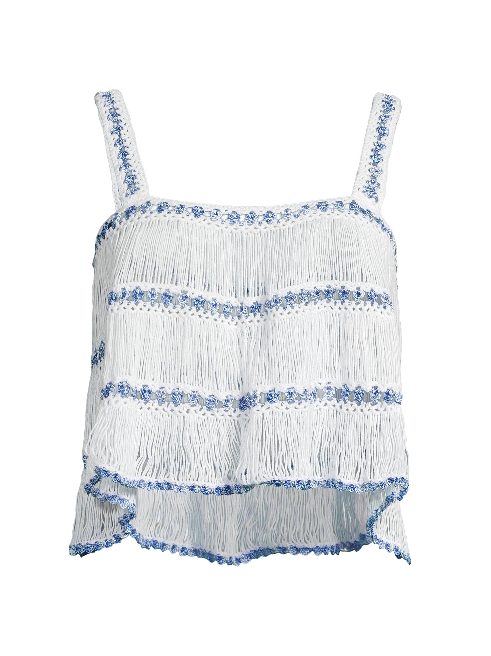 My Beachy Side Women's Elsa Crochet Crop Top -