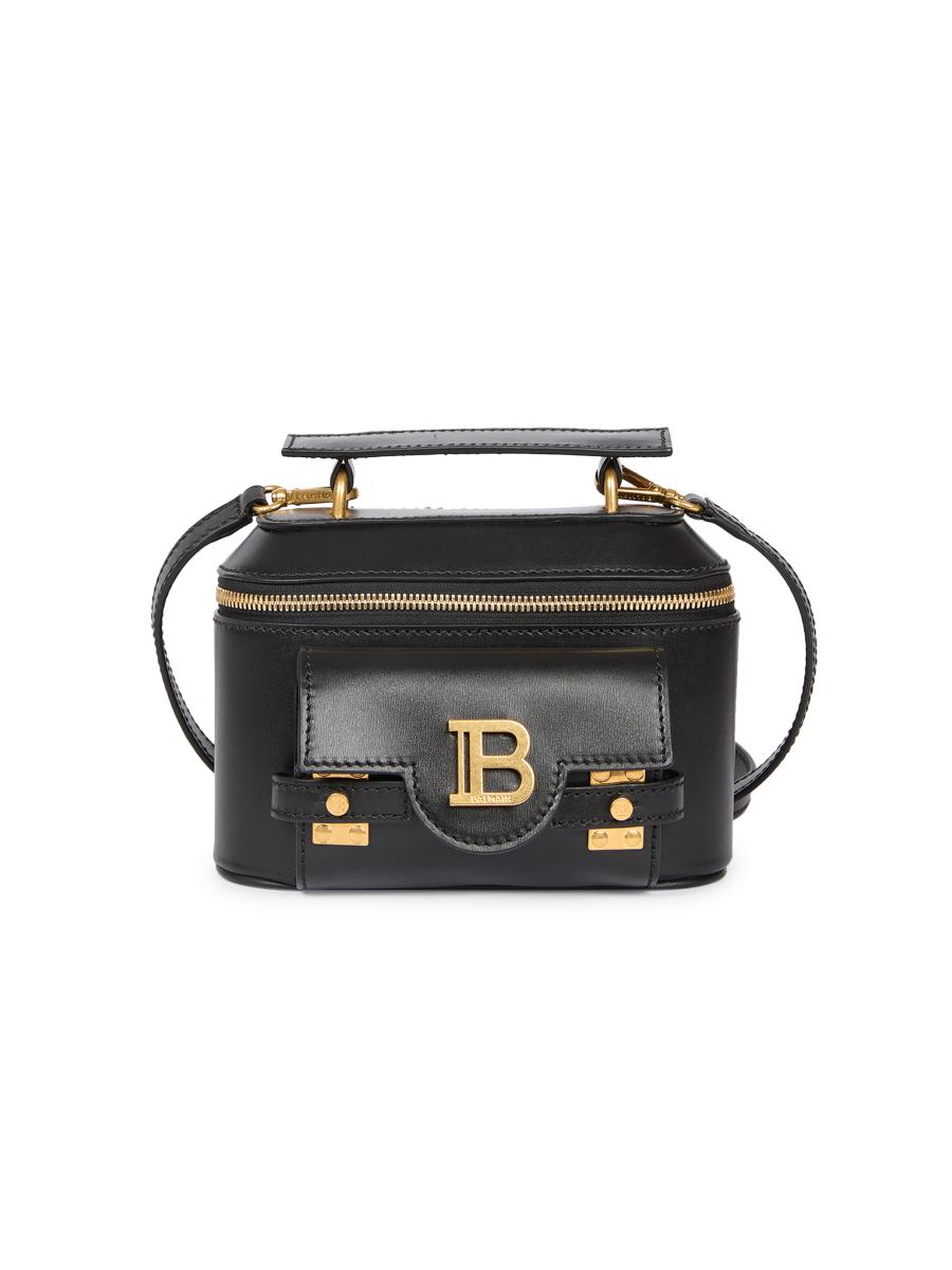 Balmain B-Buzz Leather Vanity Bag | Saks Fifth Avenue