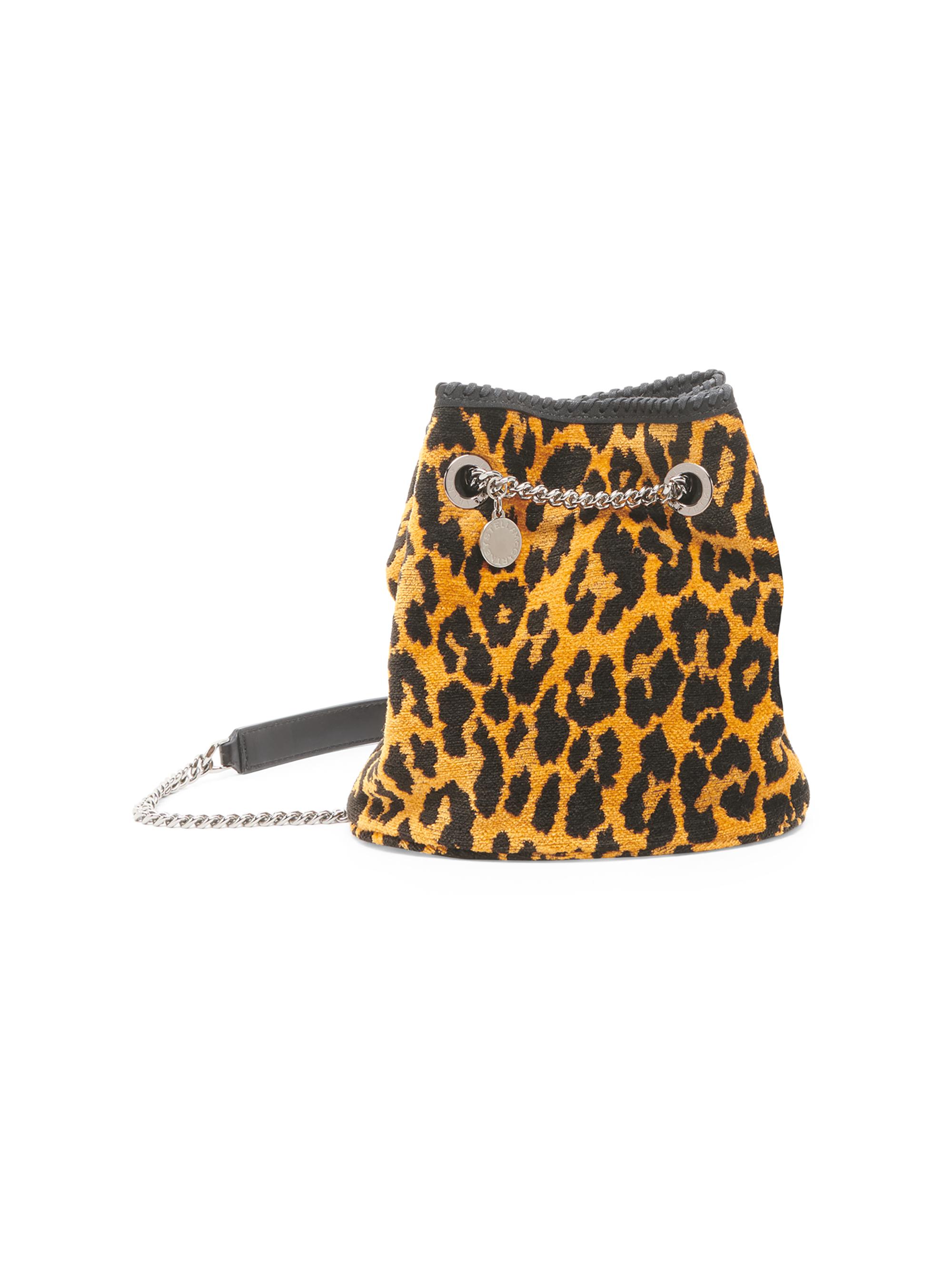 Stella McCartney Women's Leopard Jacquard Bucket Bag - Leopard