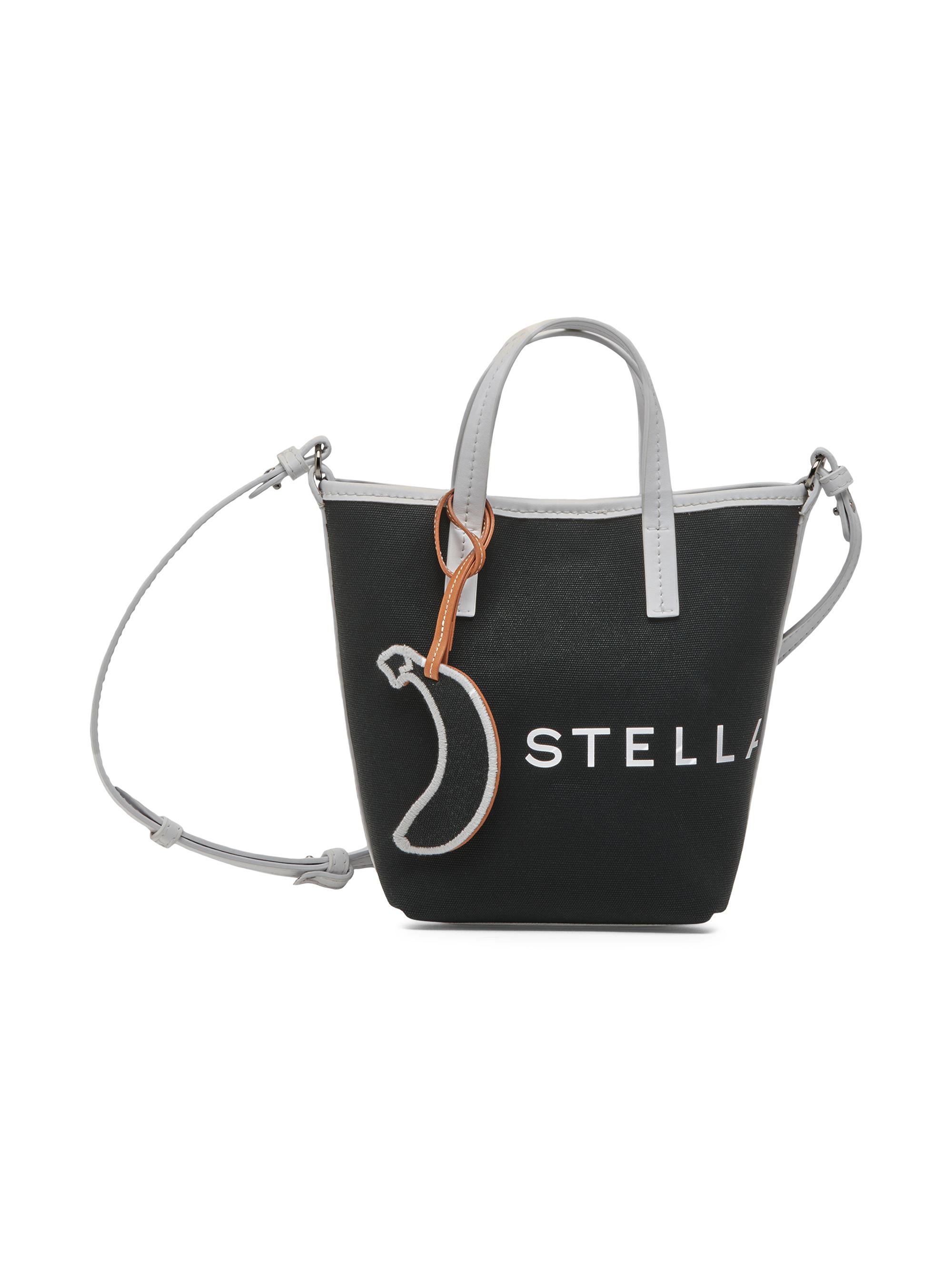 Stella McCartney バーガンディ ハンドバック Women Cream Logo Top Handle Crossbody Tote Bag | Stella McCartney US