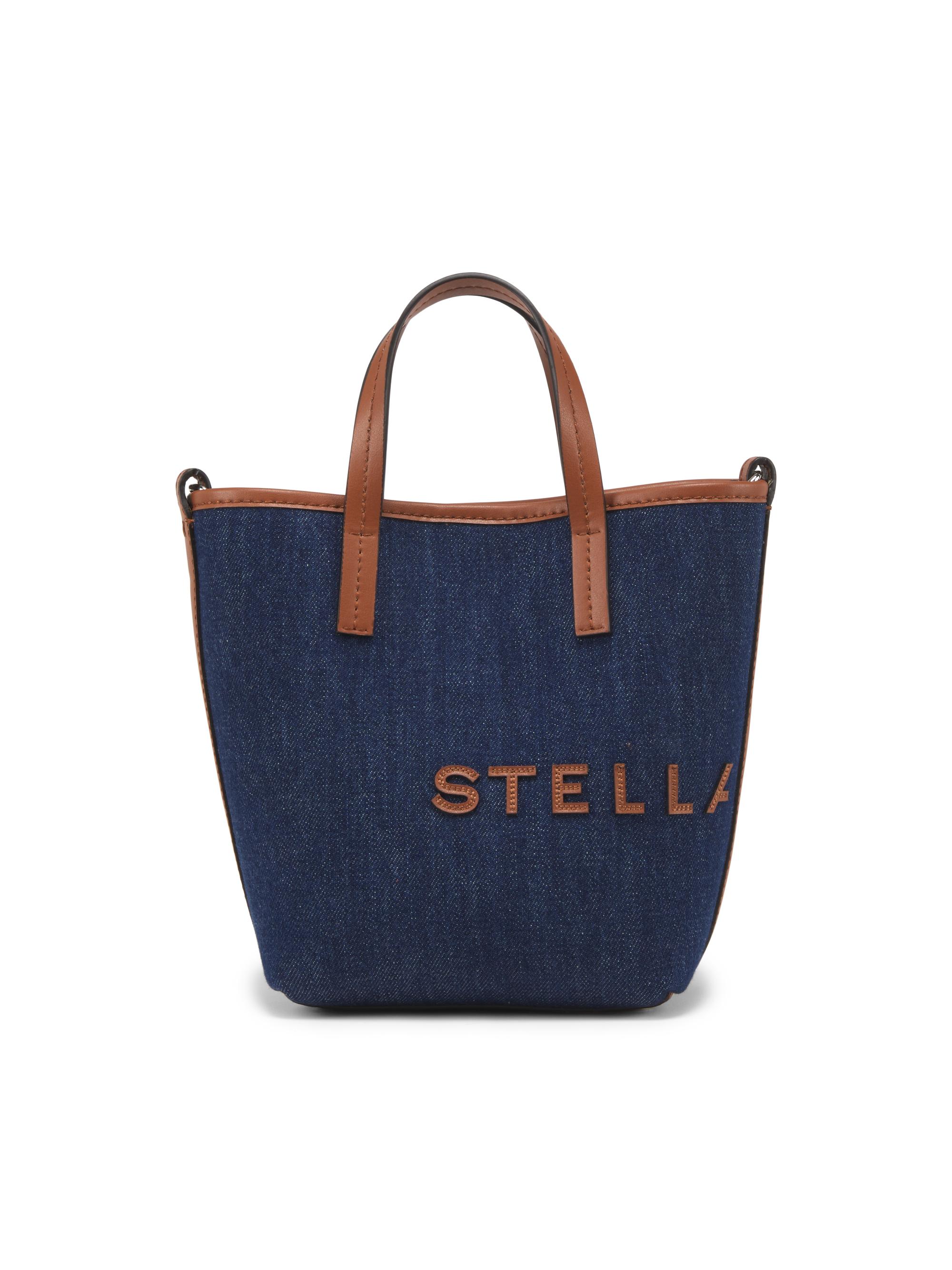 Stella McCartney Women's Eco Denim Cotton Bucket Bag - Indigo