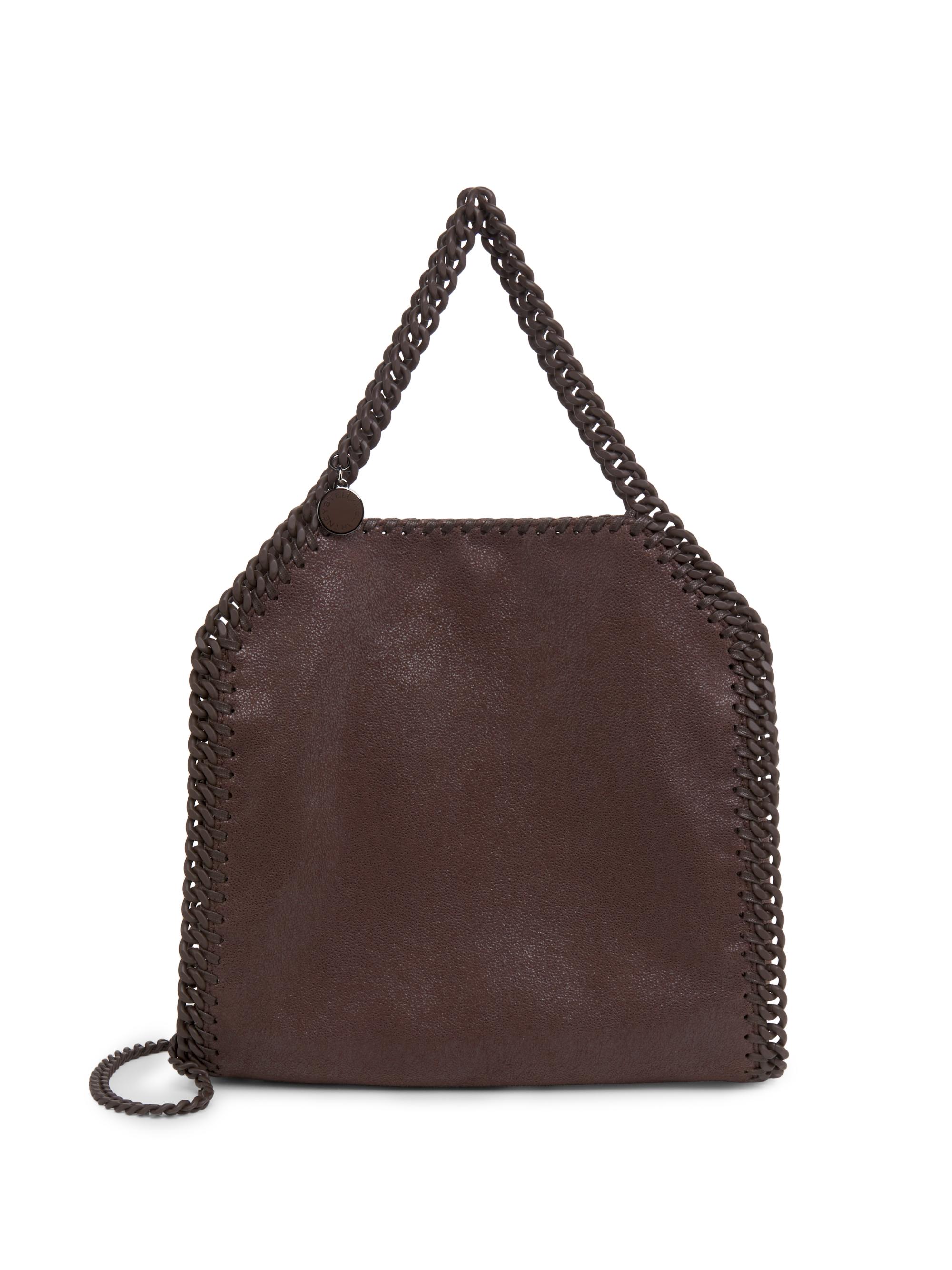 Stella McCartney Women's Eco Shaggy Deer Mini Shoulder Bag - Mahogany