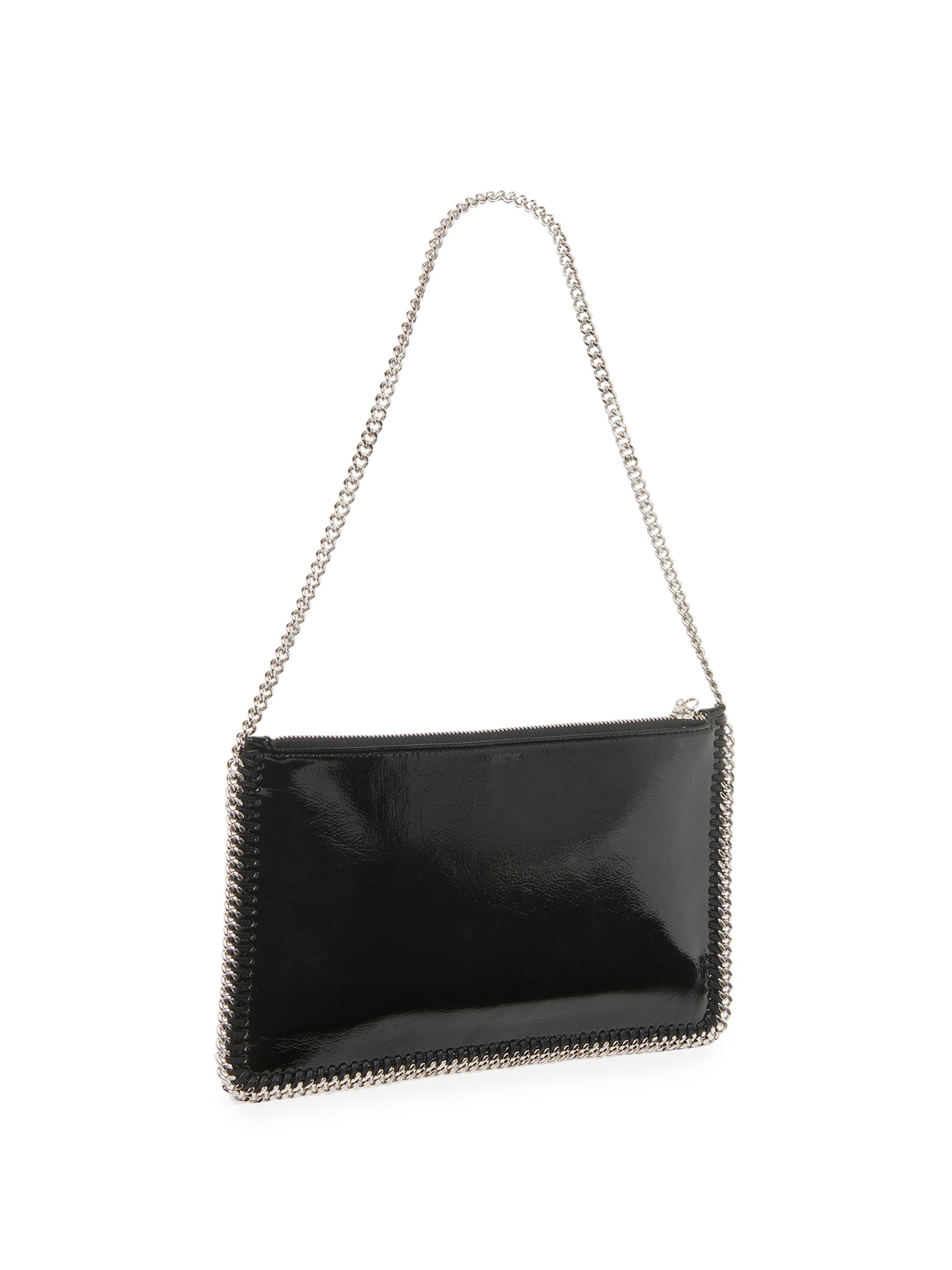 Stella McCartney Logo-Detailed Crinkled Pouch | Saks Fifth Avenue