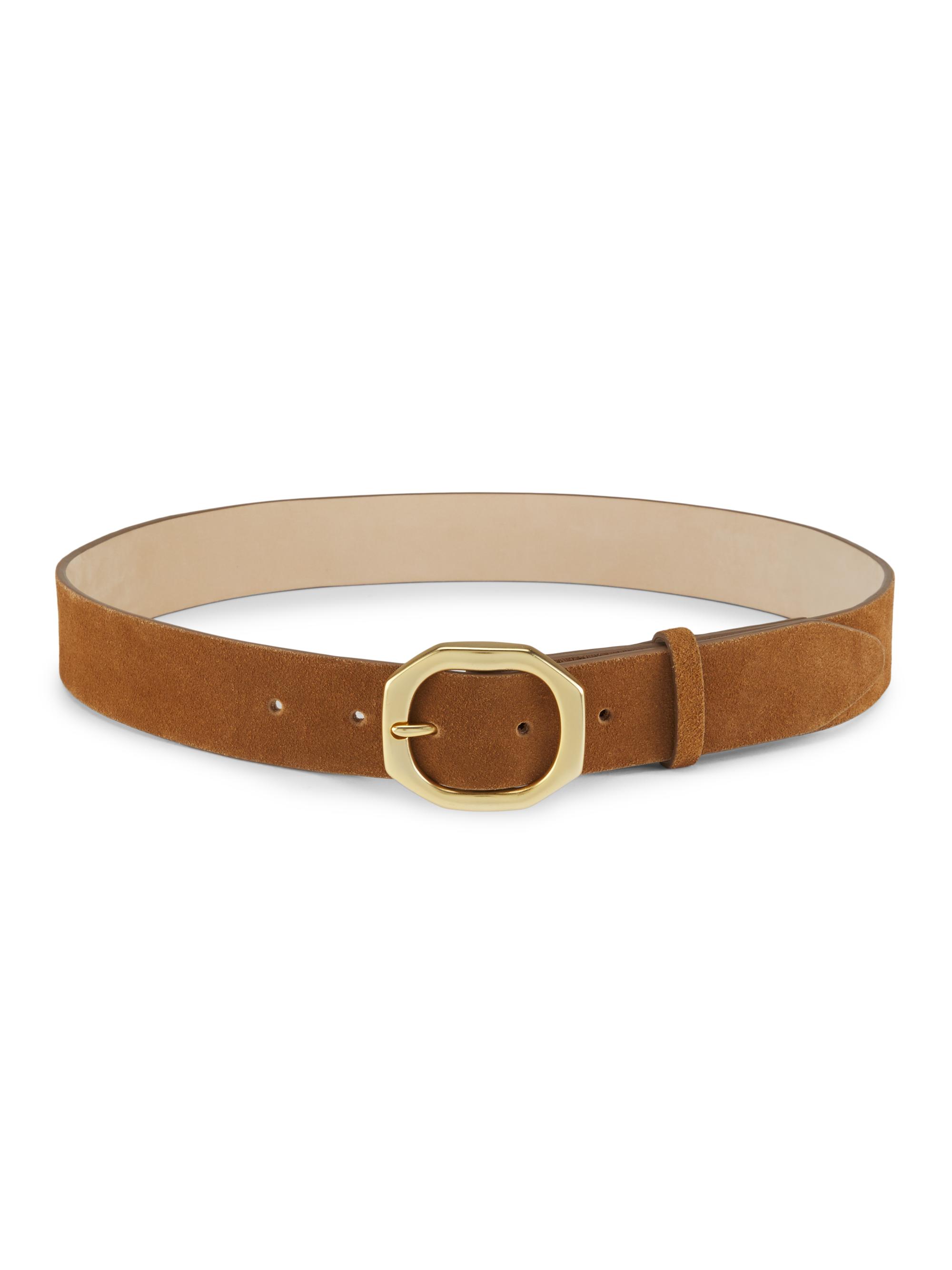 rag & bone Women's Audrey Suede Belt - Brown