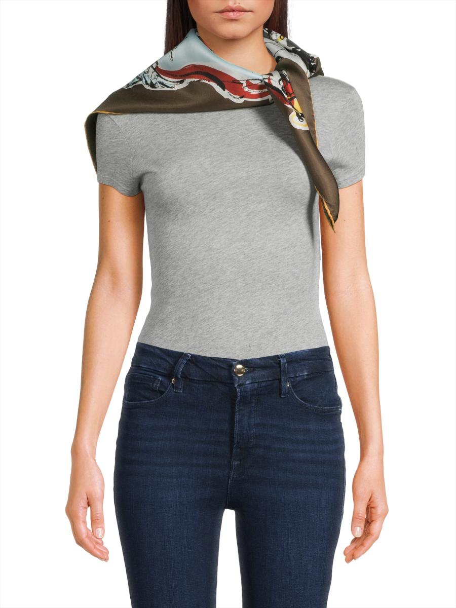 Burberry London Taxi Silk Scarf | Saks Fifth Avenue