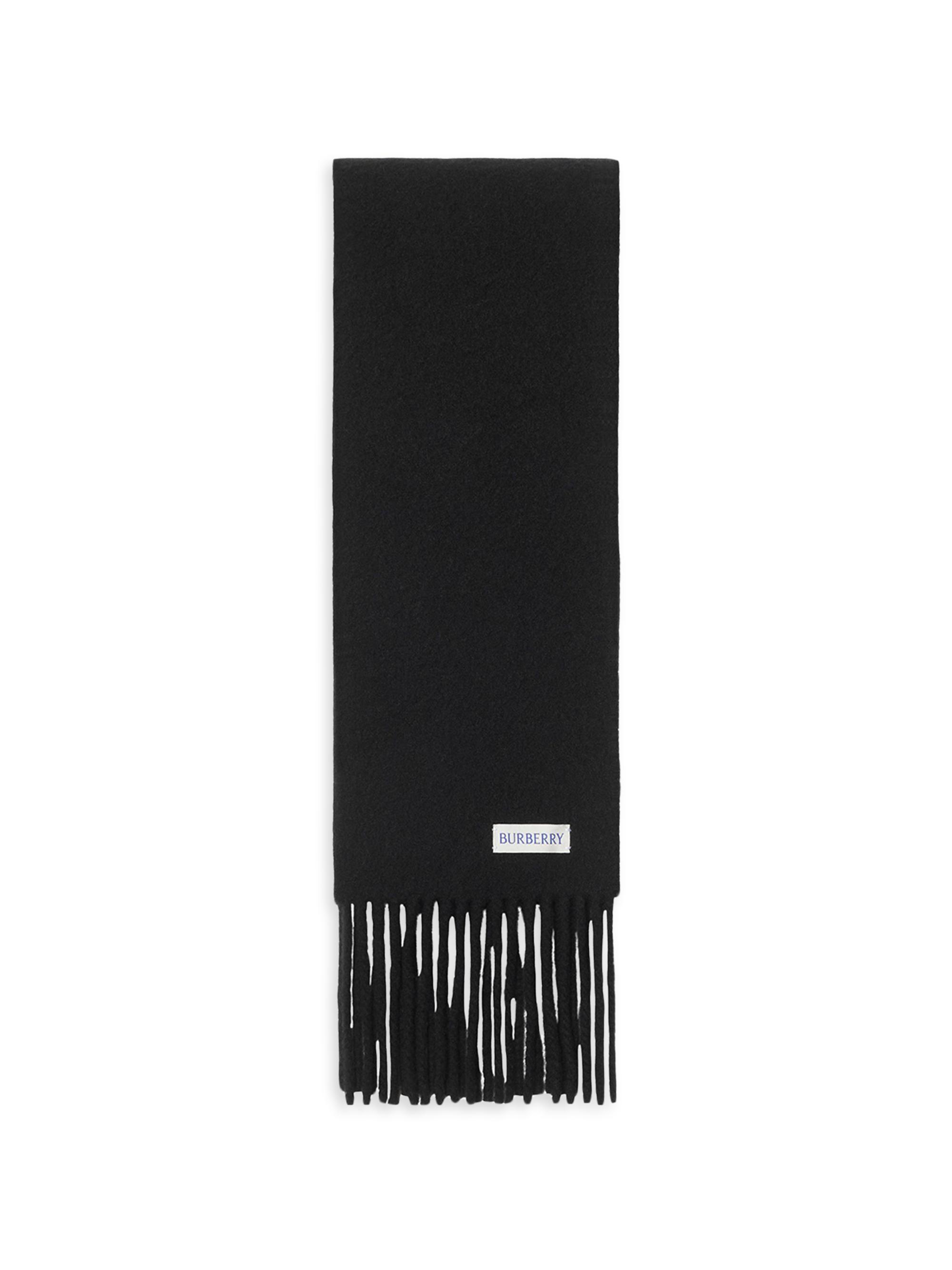 Burberry Check Label Cashmere Scarf | Saks Fifth Avenue