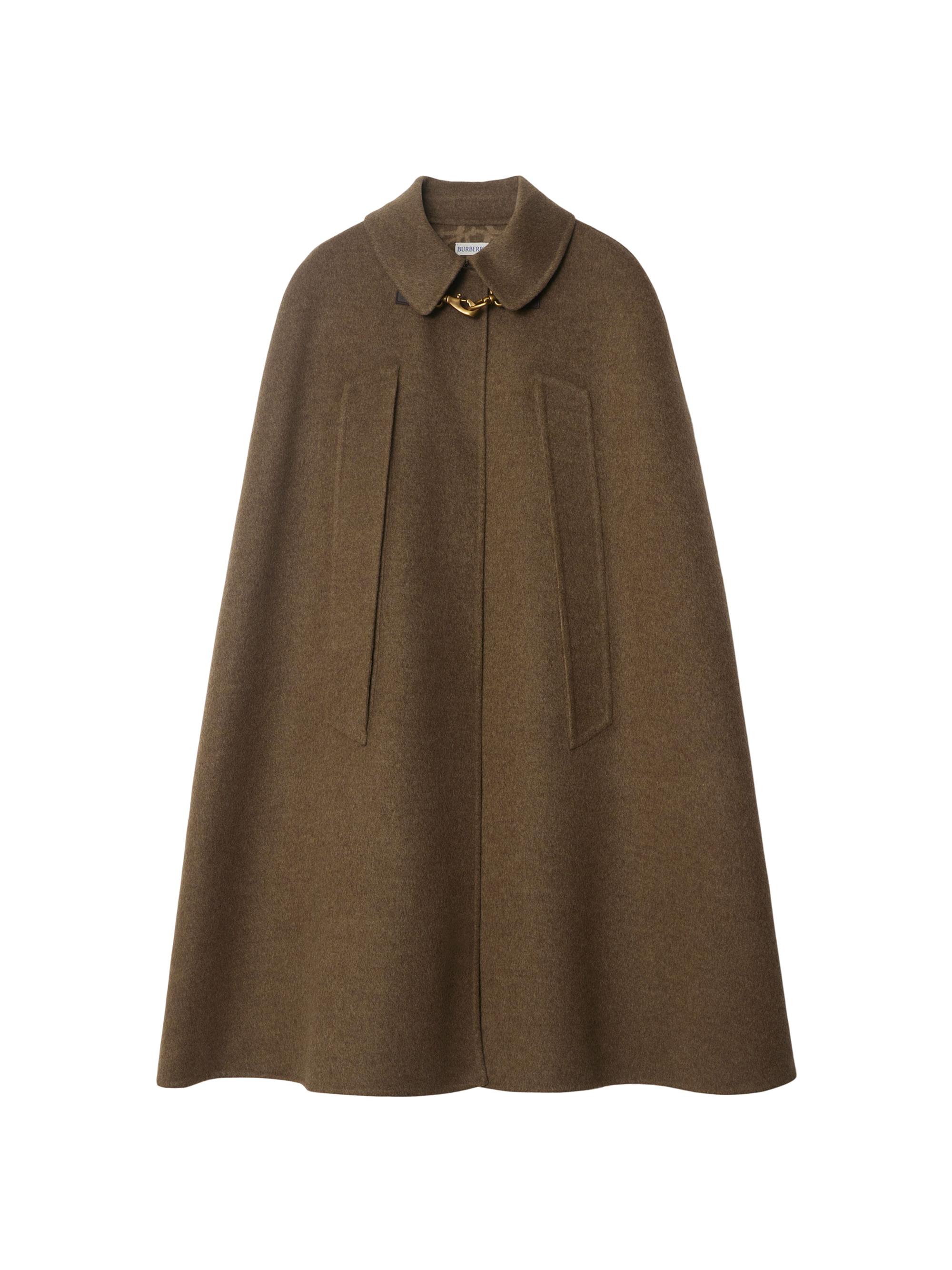 Burberry Women's Double-Faced Wool Cape - Twig
