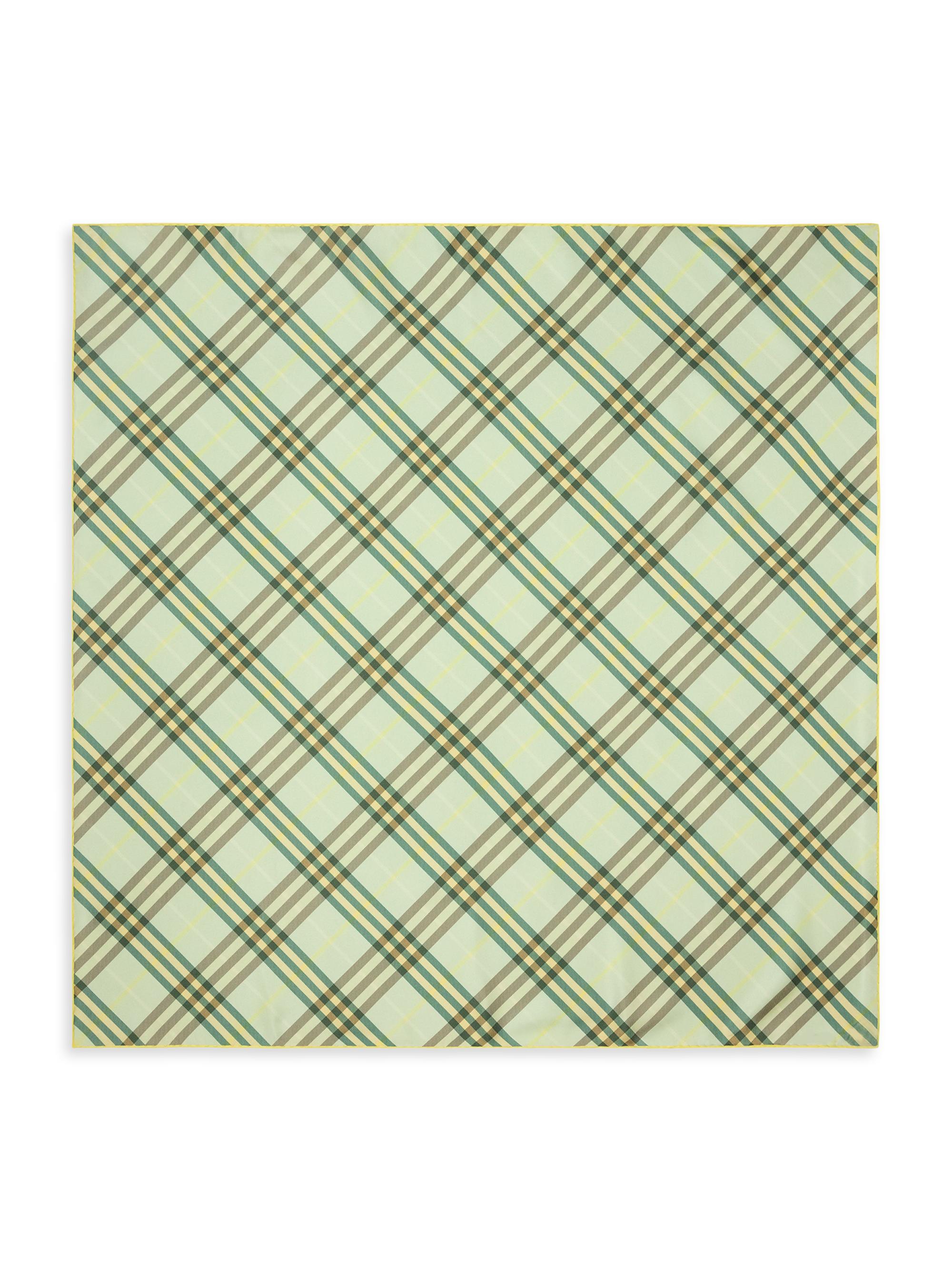 Burberry Women's Silk Check Scarf - Breeze