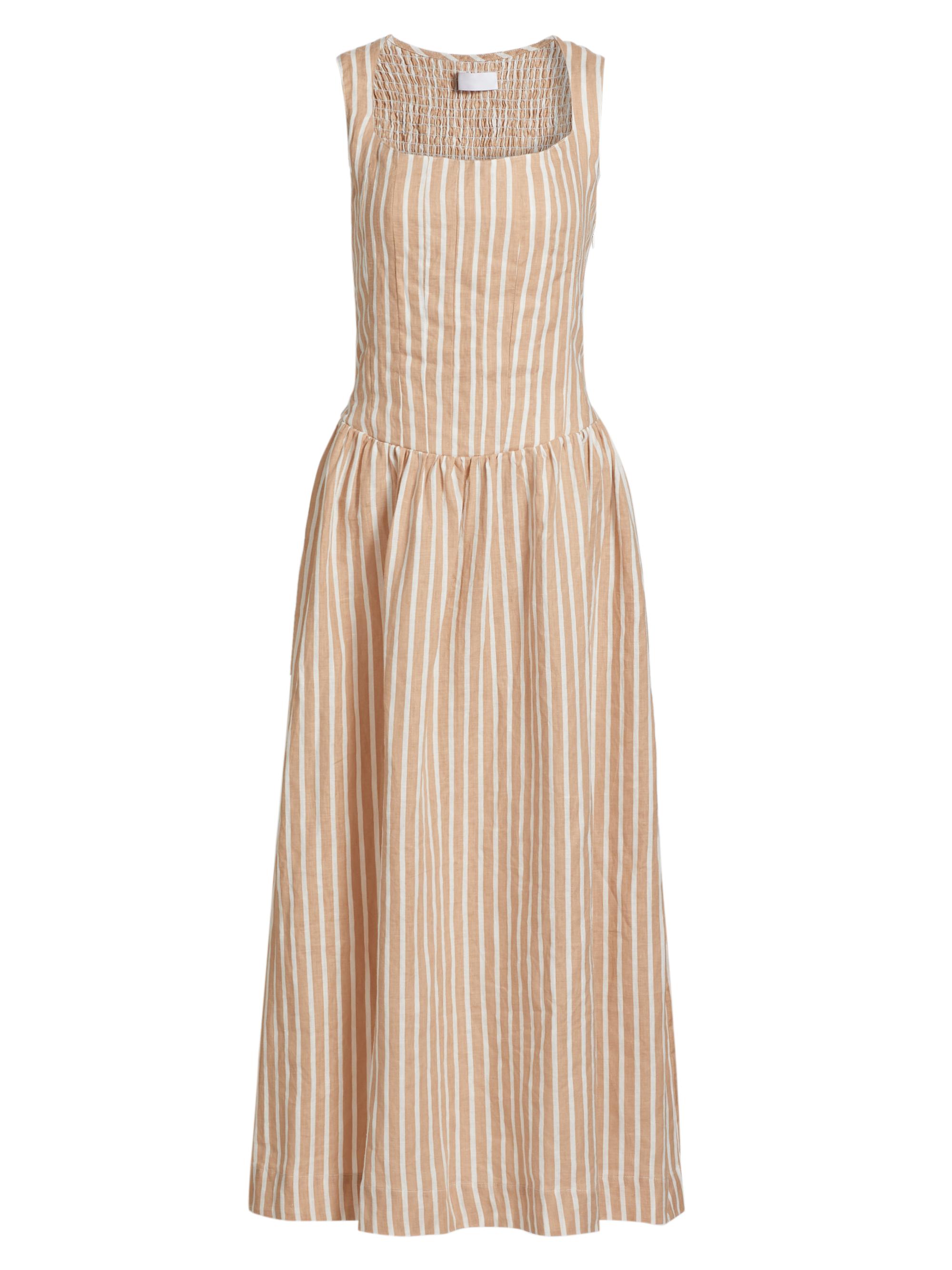 SWF Rapture Striped Fit & Flare Dress | Saks Fifth Avenue