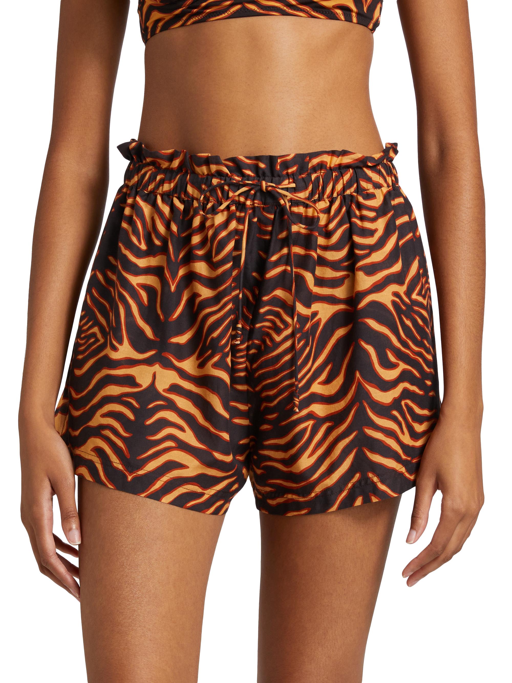 パンツ SUPREME14ss BLOCK PRINT BELTED SHORTS m72490462070_1.jpg