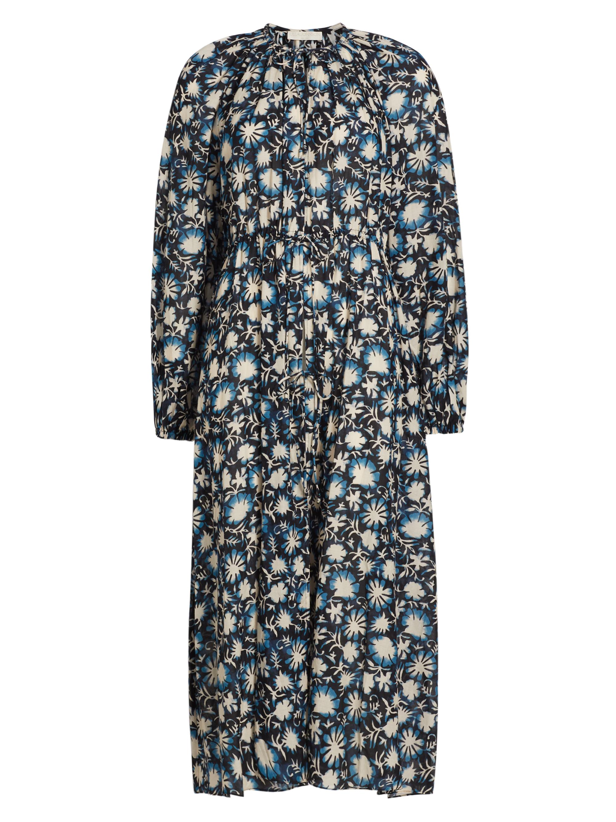Ulla Johnson Women's Renata Floral Cotton-Blend Midi-Dress - Sunprint