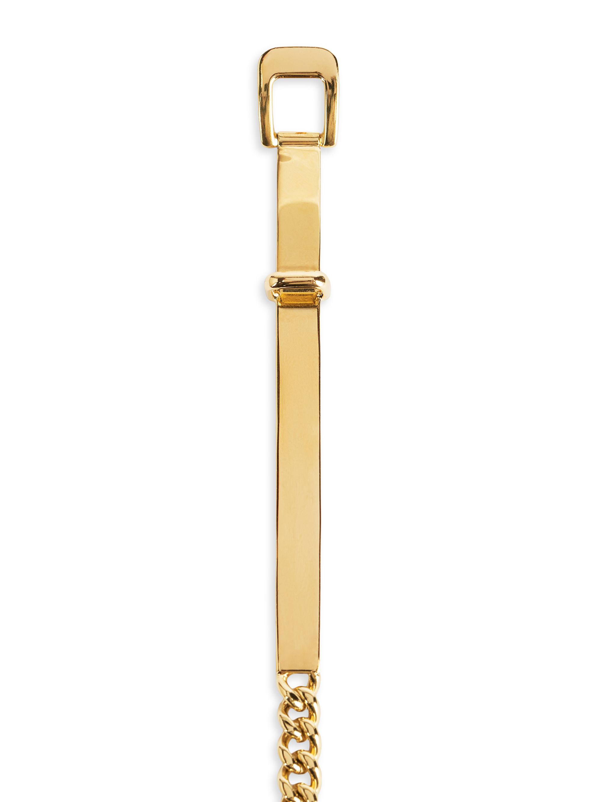 Toteme Rhodium-Plated Chain Belt | Saks Fifth Avenue