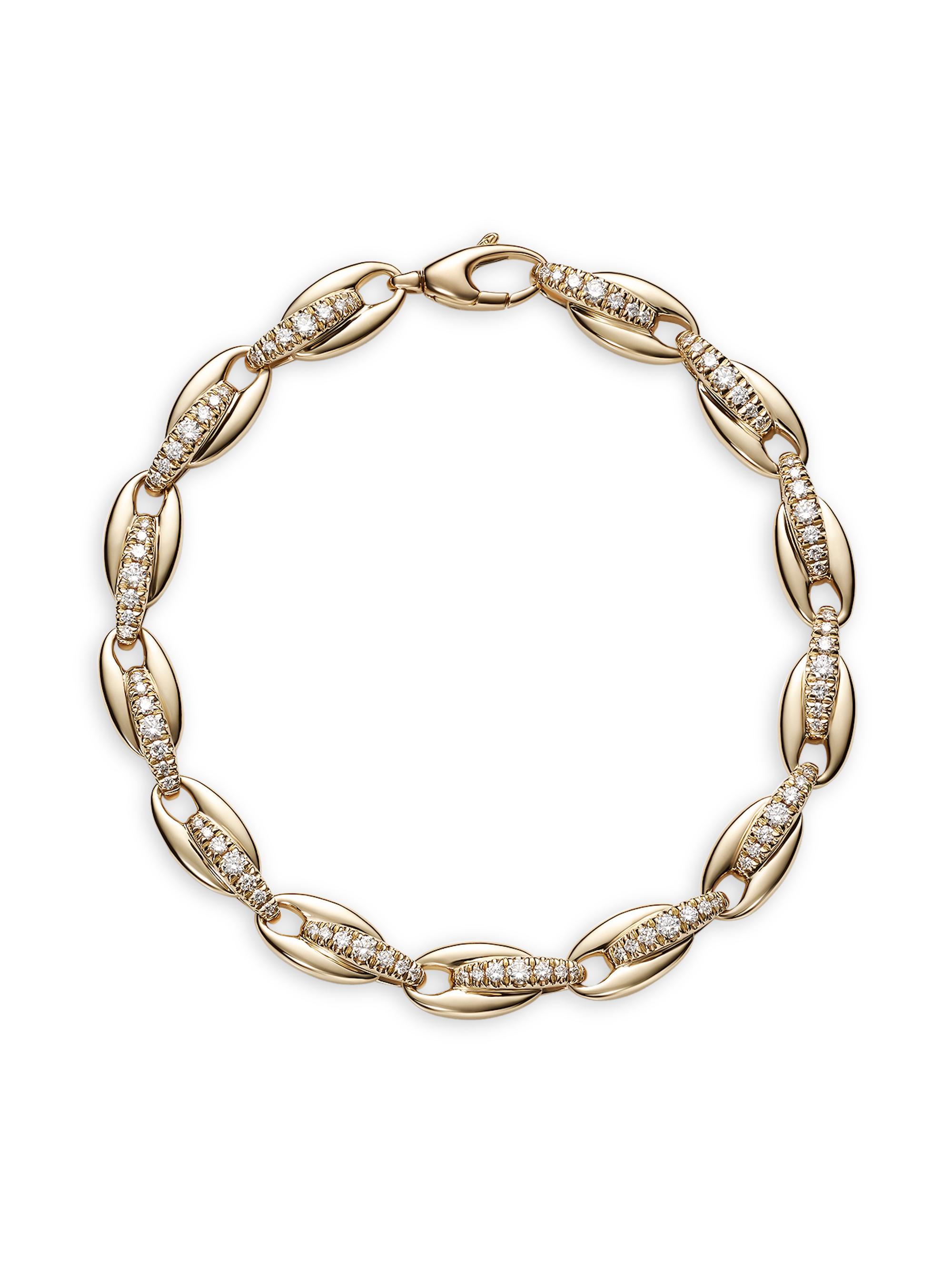 Melissa Kaye Women's Ada 18K Yellow Gold & 1.13 TCW Diamond Bracelet - Yellow Gold