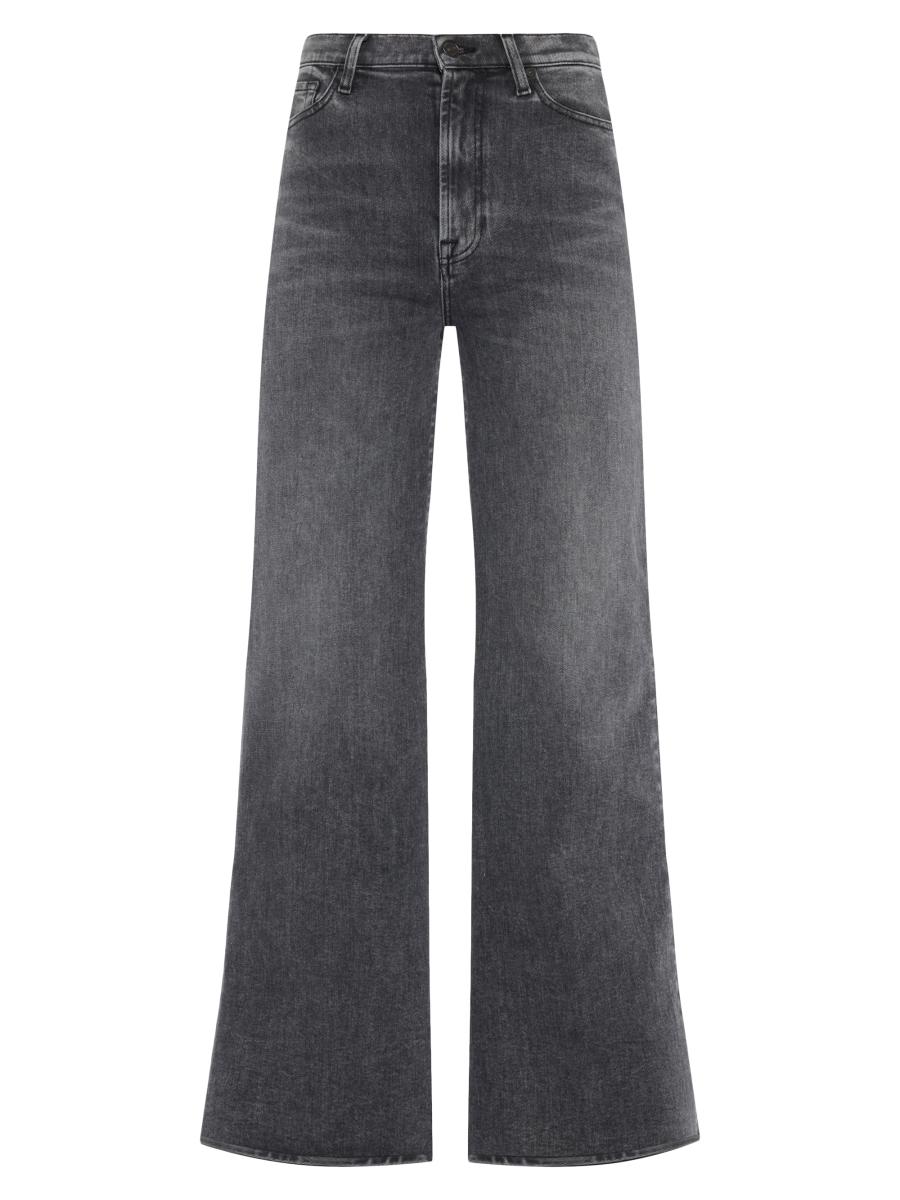 Shop 7 For All Mankind Jo Ultra High-Rise Stretch Wide-Leg Shop 7 For All Mankind Jo Ultra High-Rise Stretch Wide-Leg