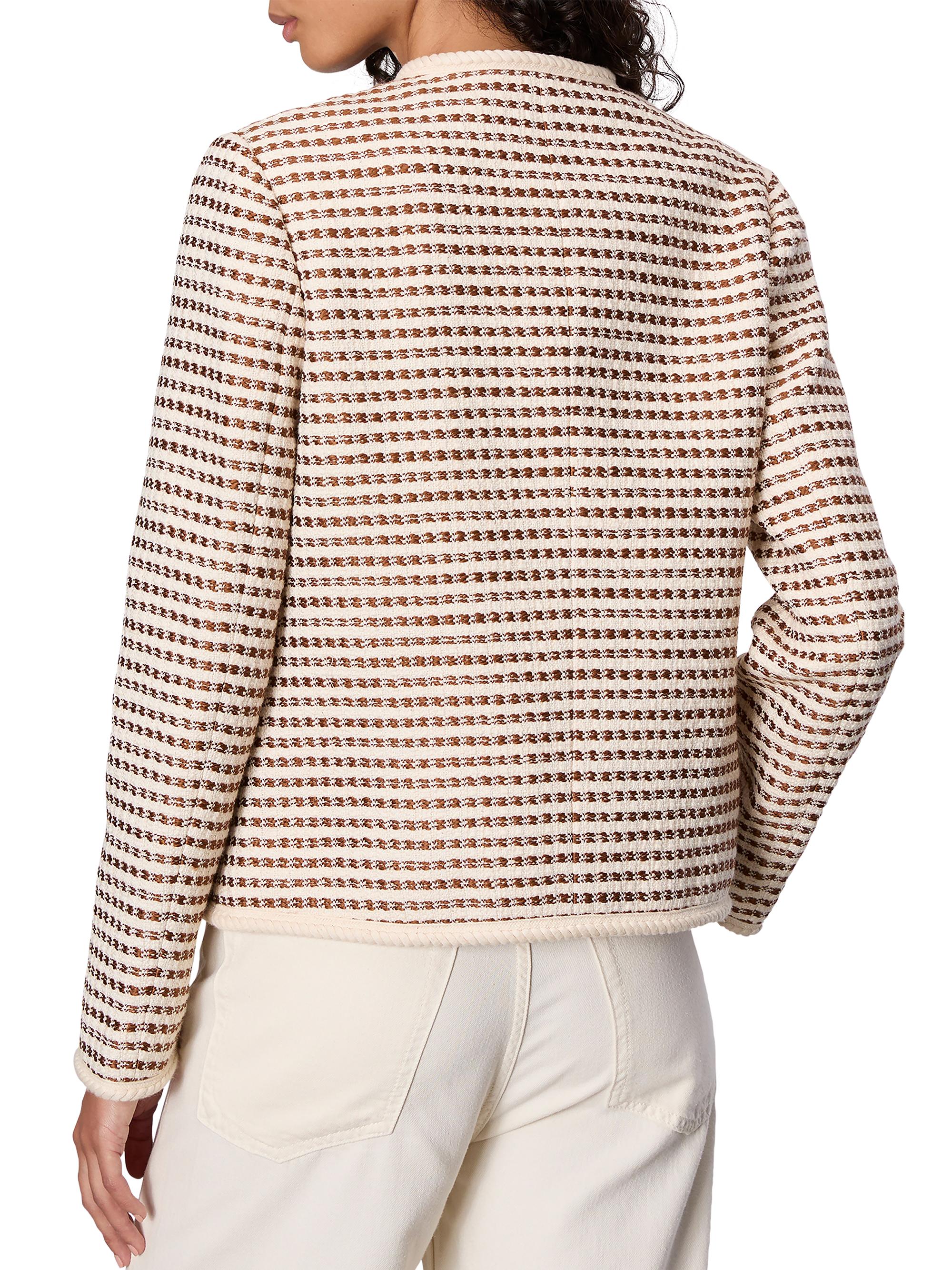 Veste Tweed Falmer USA – Motif Renard Et Chasse Aux Cubes, Taille UK 12 (FR 40)