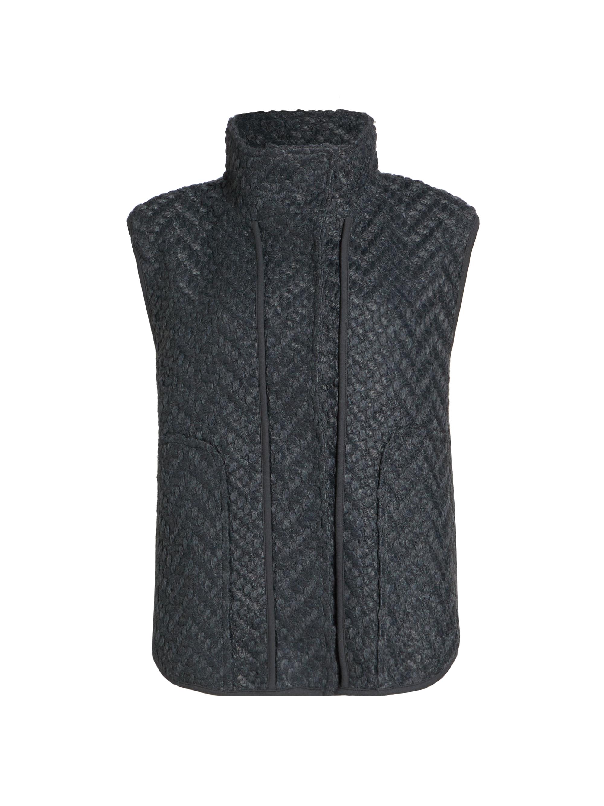 Splendid Women's Aspen Chevron Vest - Lead