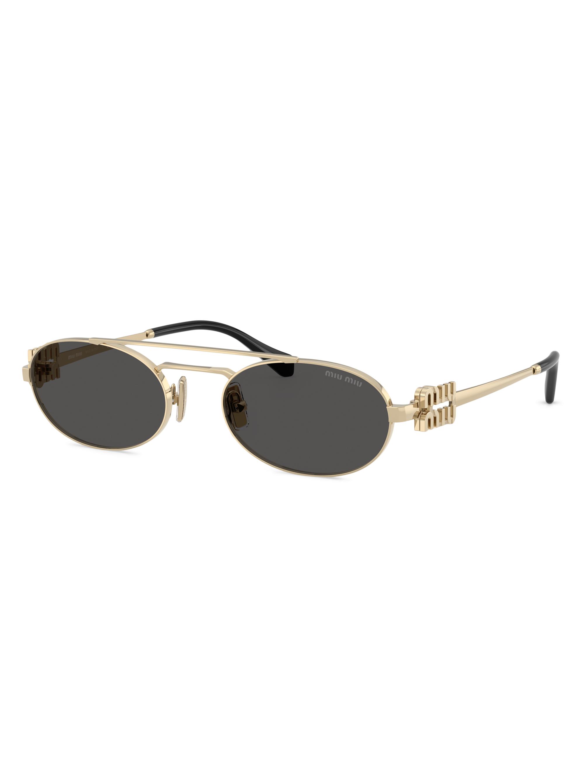 Miu Miu 54MM Metal Round Sunglasses | Saks Fifth Avenue