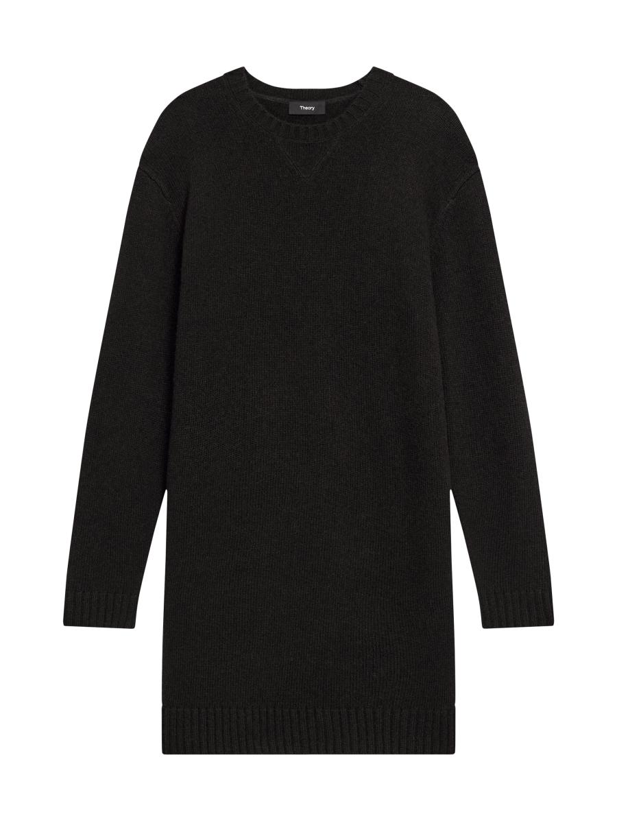 Theory Wool-Blend Jersey-Knit Sweaterdress | Saks Fifth Avenue