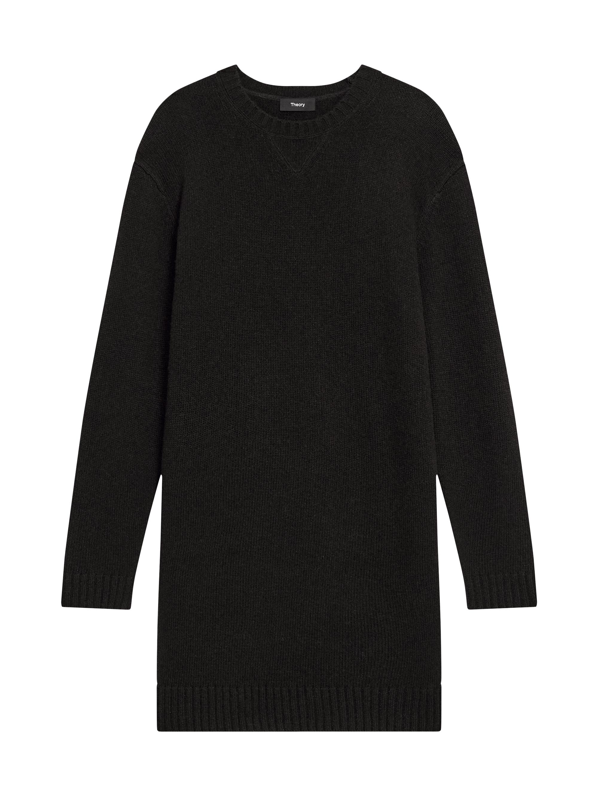 Theory Women's Wool-Blend Jersey-Knit Sweaterdress - Mink