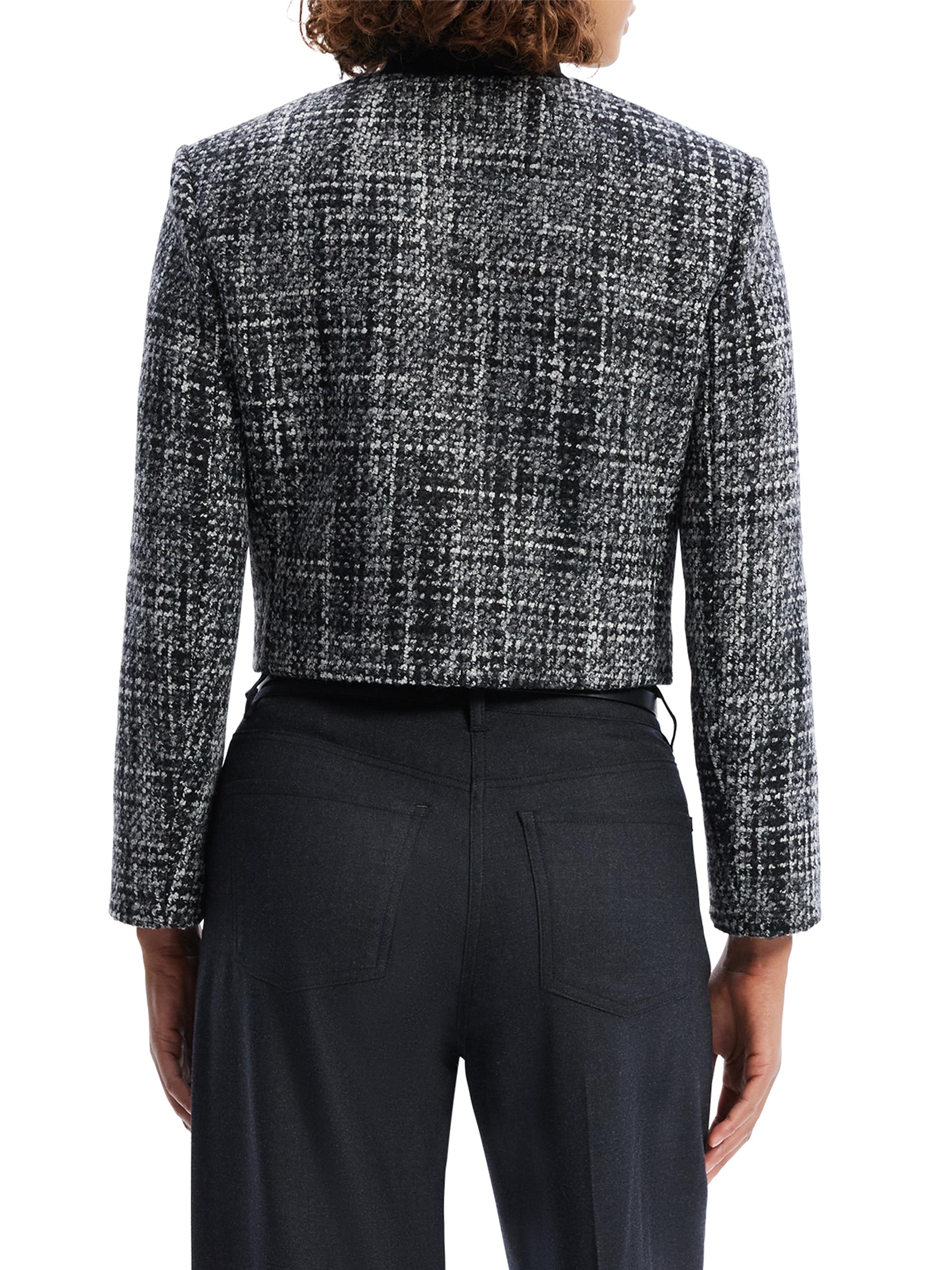 Theory Wool-Blend Tweed Crop Jacket | Saks Fifth Avenue