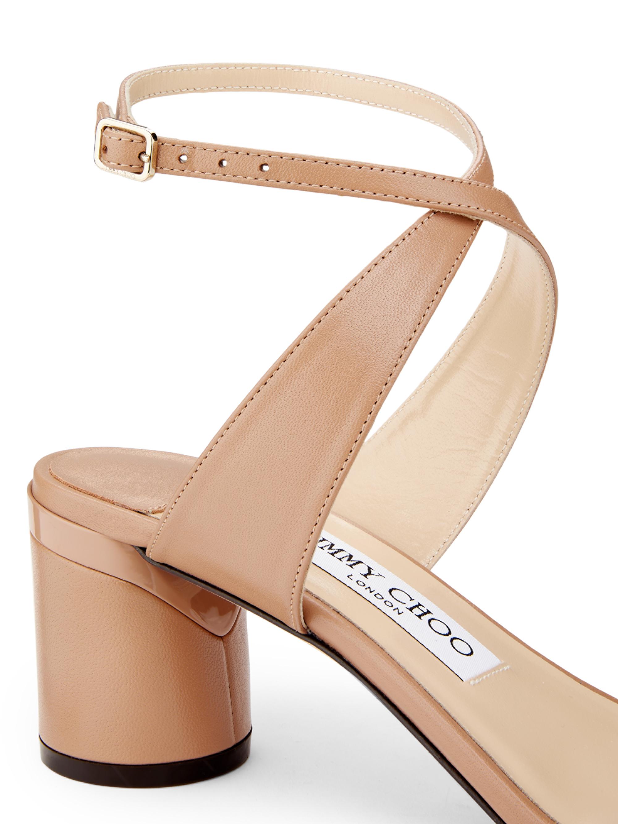 Jimmy Choo Jago 60MM Leather Sandals | Saks Fifth Avenue