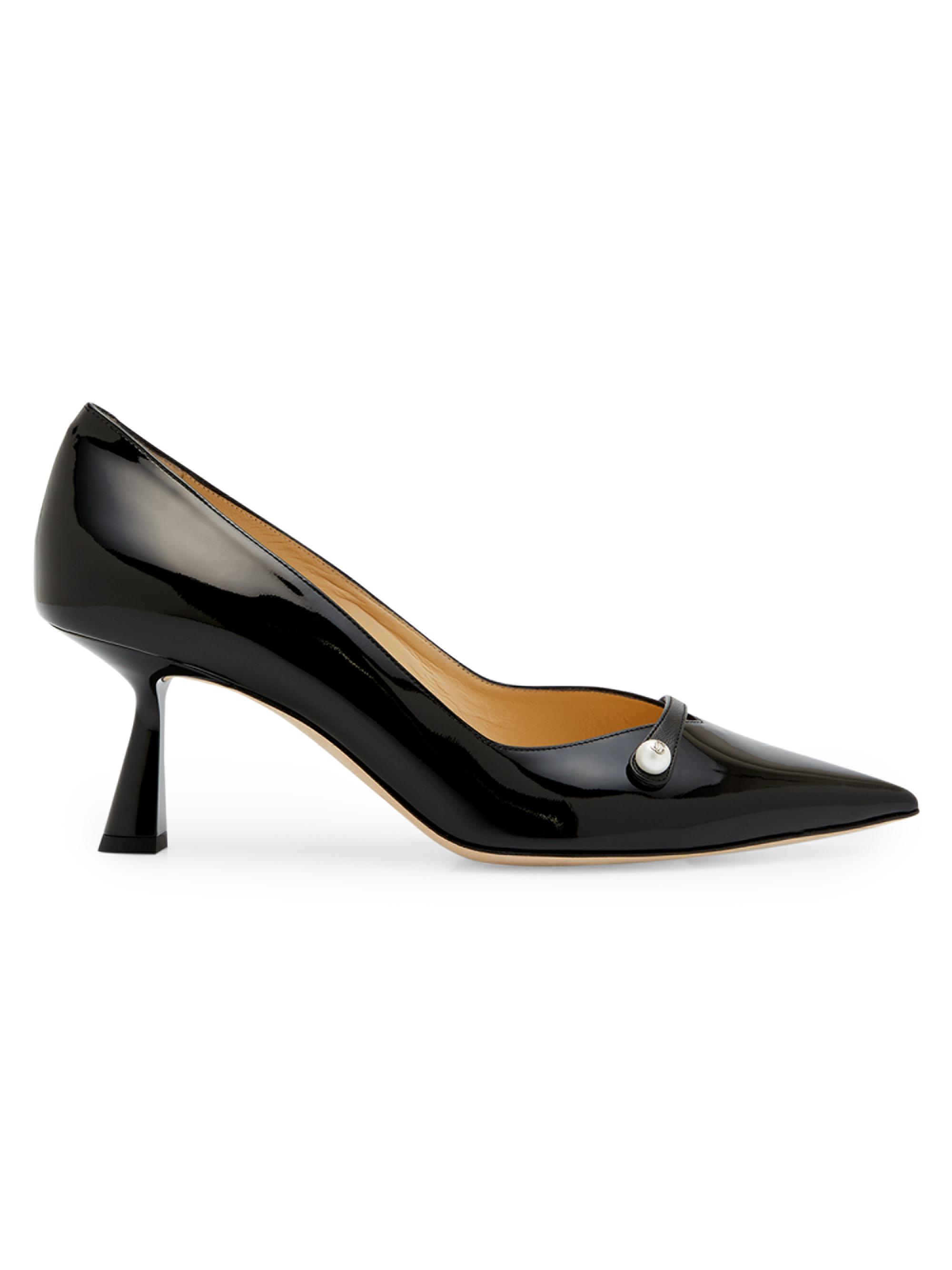 Jimmy Choo Rosalia 65MM Patent Leather Pumps | Saks Fifth Avenue