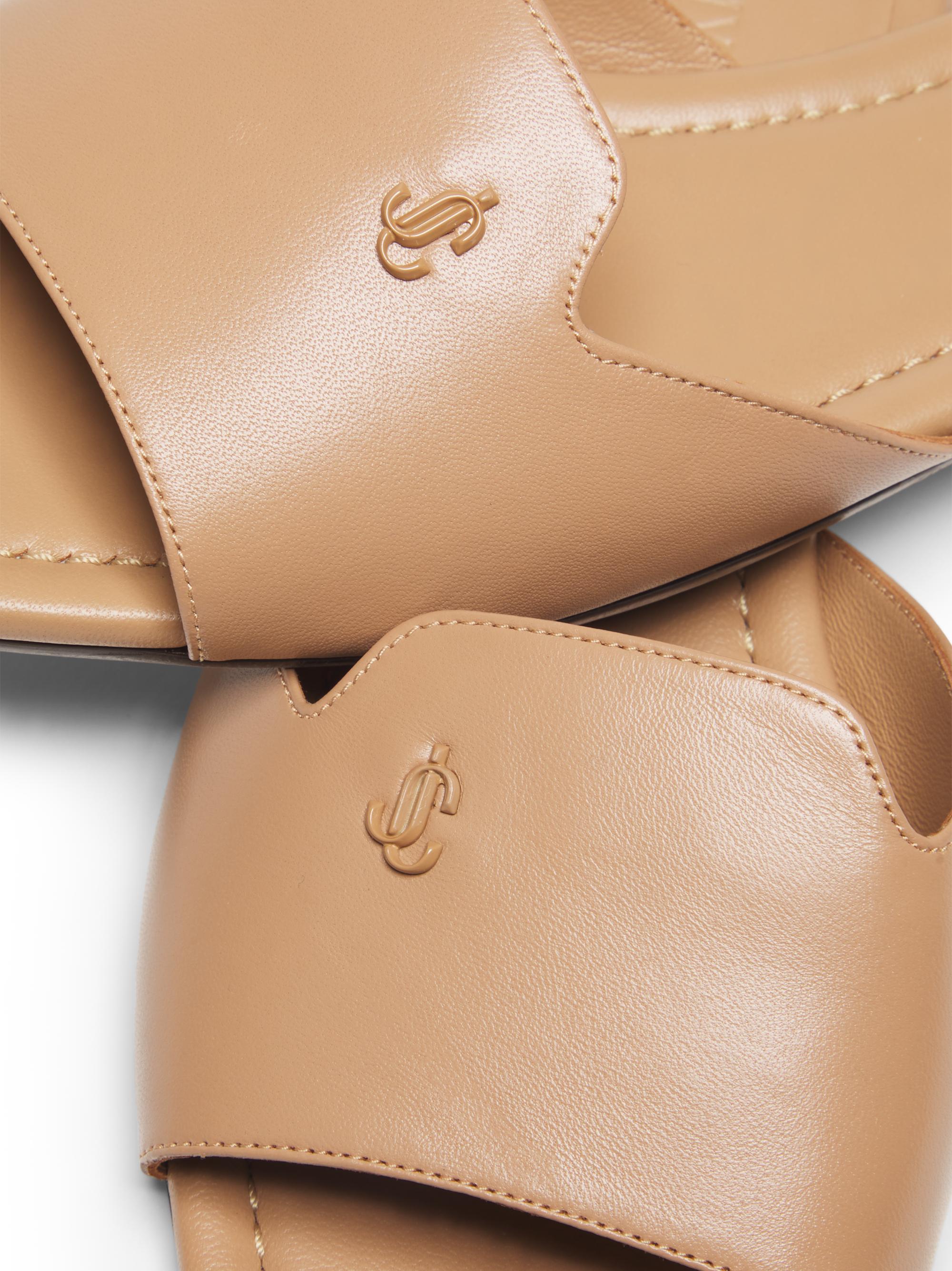 Jimmy Choo Dina Leather Sandals | Saks Fifth Avenue