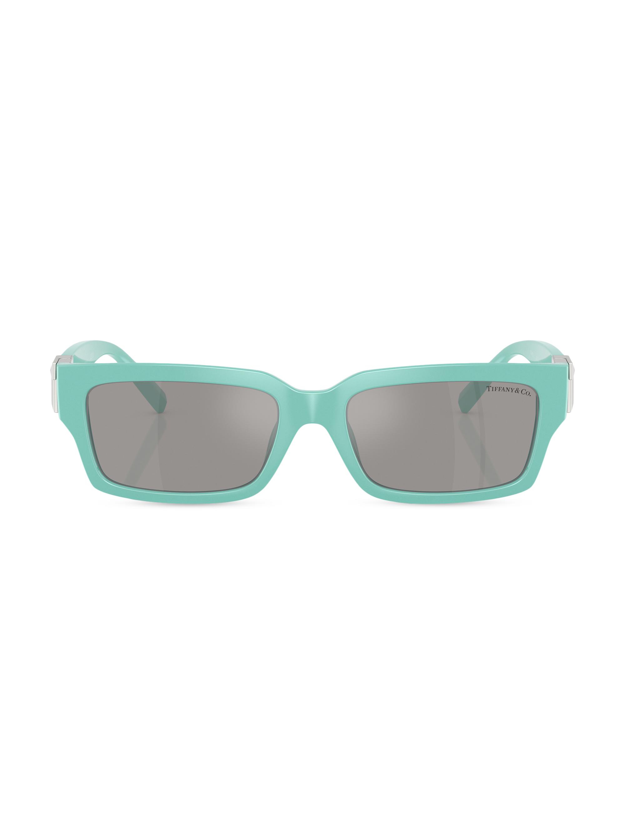 Tiffany & Co. Tiffany T 56MM Rectangular Sunglasses | Saks Fifth
