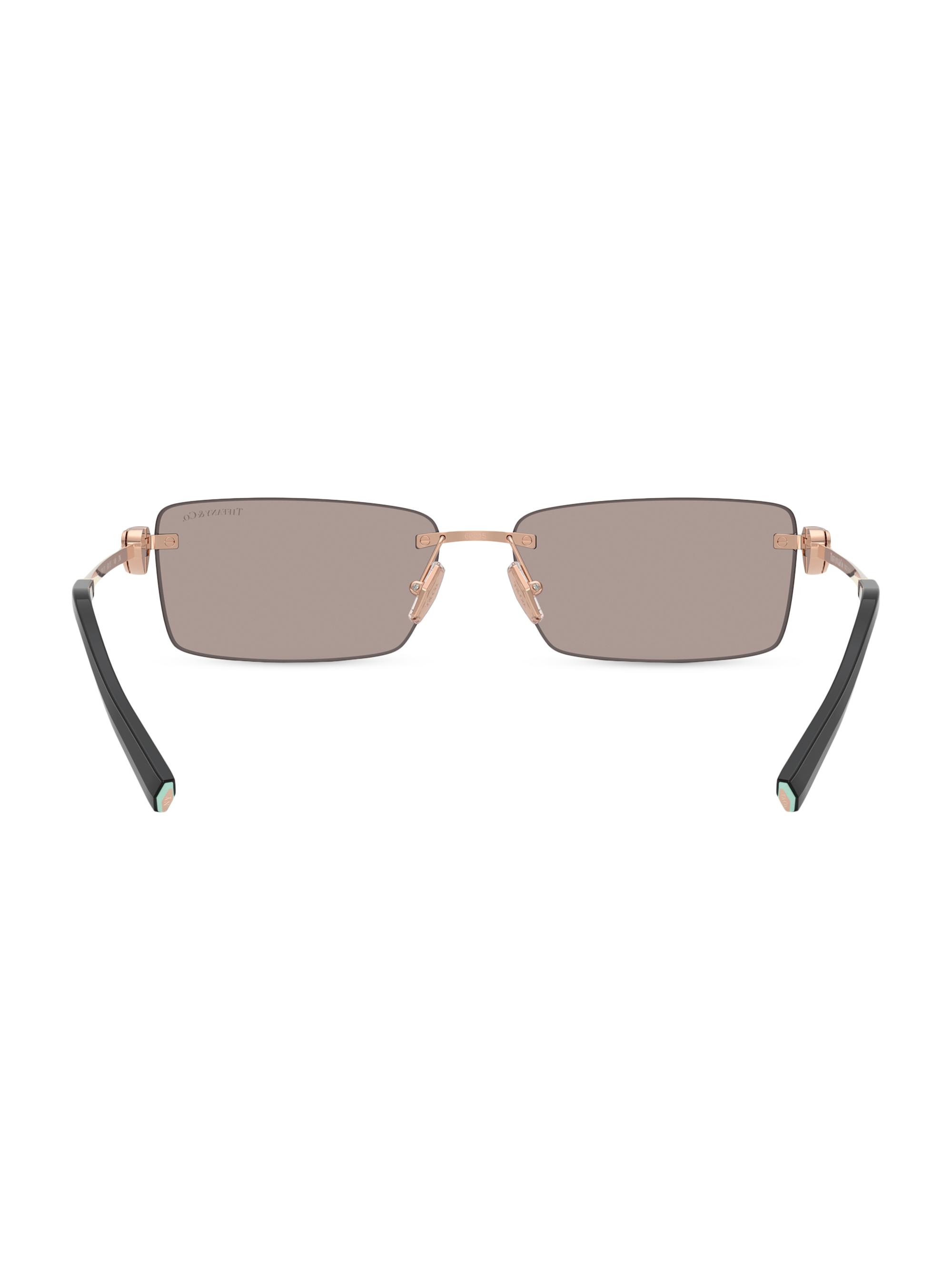 Tiffany & Co. Return To Tiffany 60MM Rectangular Sunglasses | Saks
