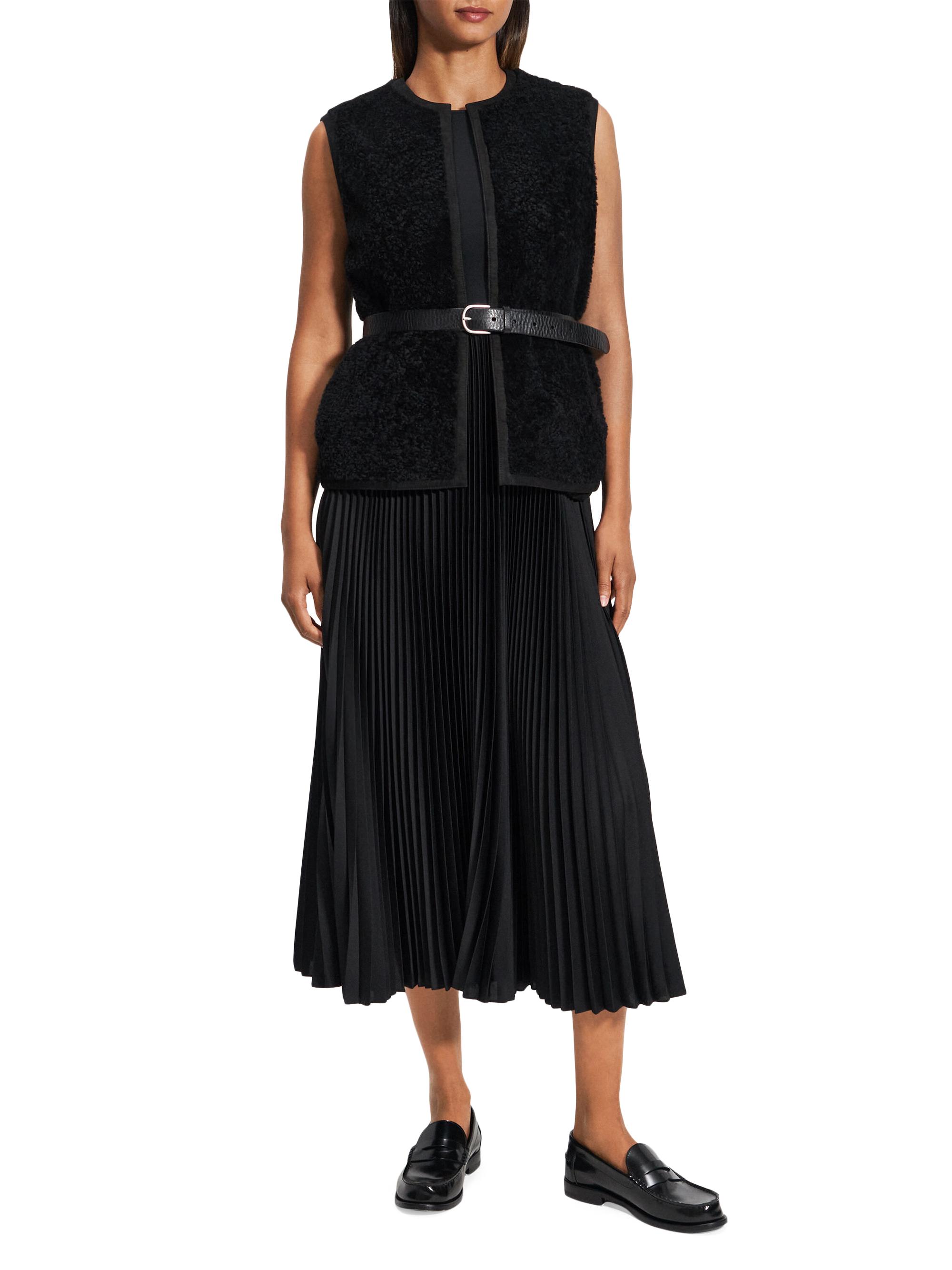 Theory Reversible Shearling Vest | Saks Fifth Avenue