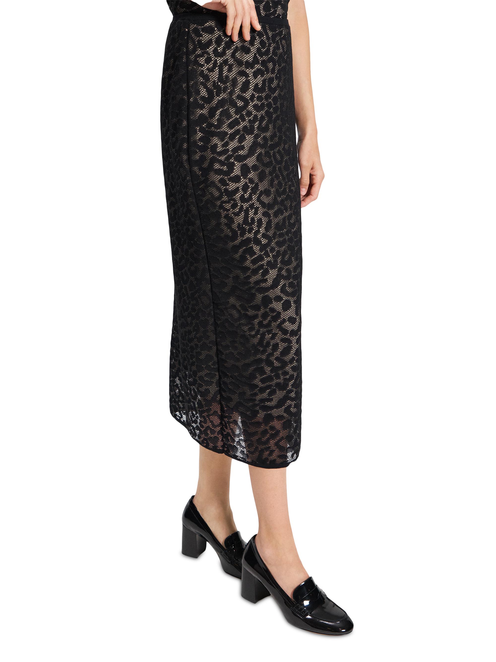Theory Bleecker Cotton Lace Skirt ブラック P Theory Bleecker Animal Lace Midi-Skirt | Saks Fifth Avenue