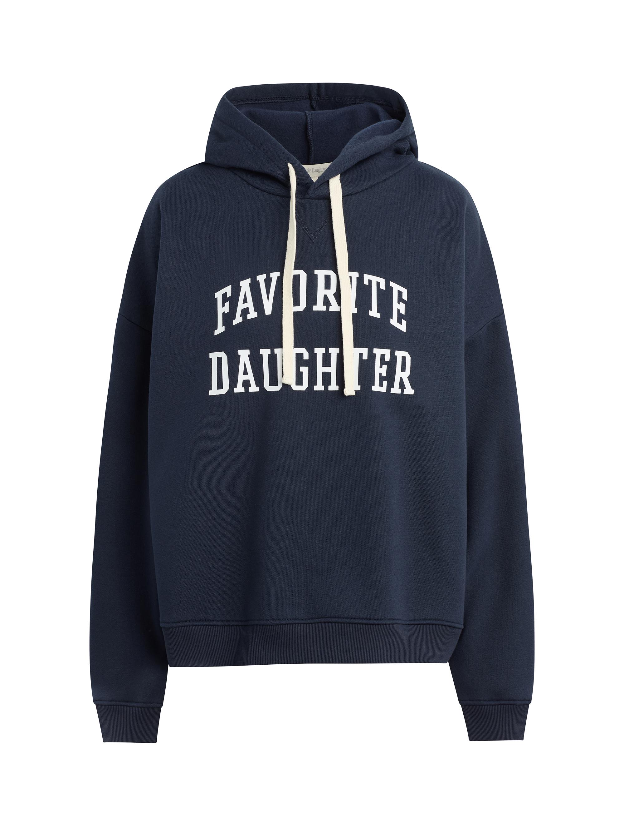 Favorite Daughter Women's The Collegiate Logo Hoodie - Navy