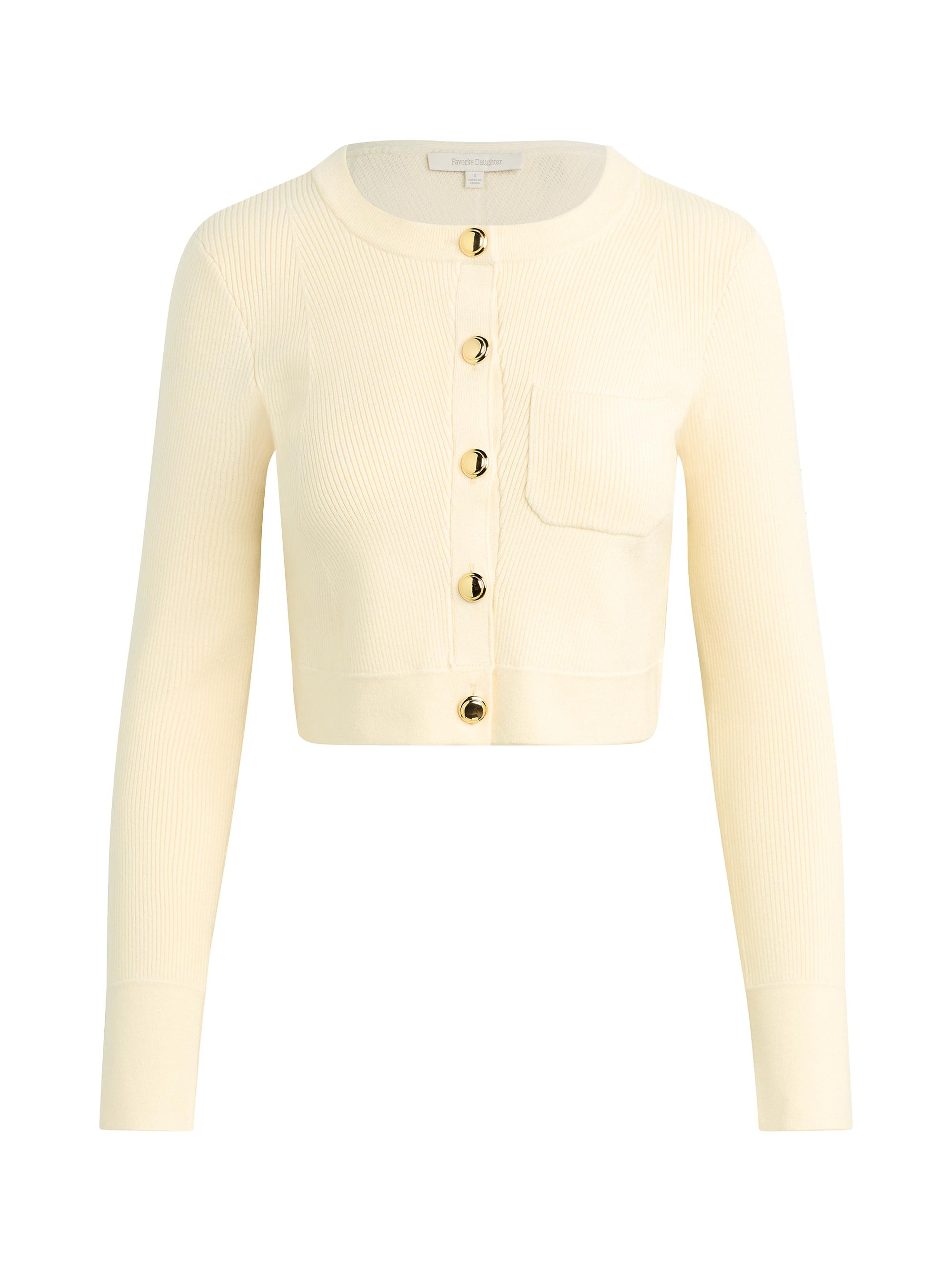 Favorite Daughter Women's The Quinn Cardigan - Cream