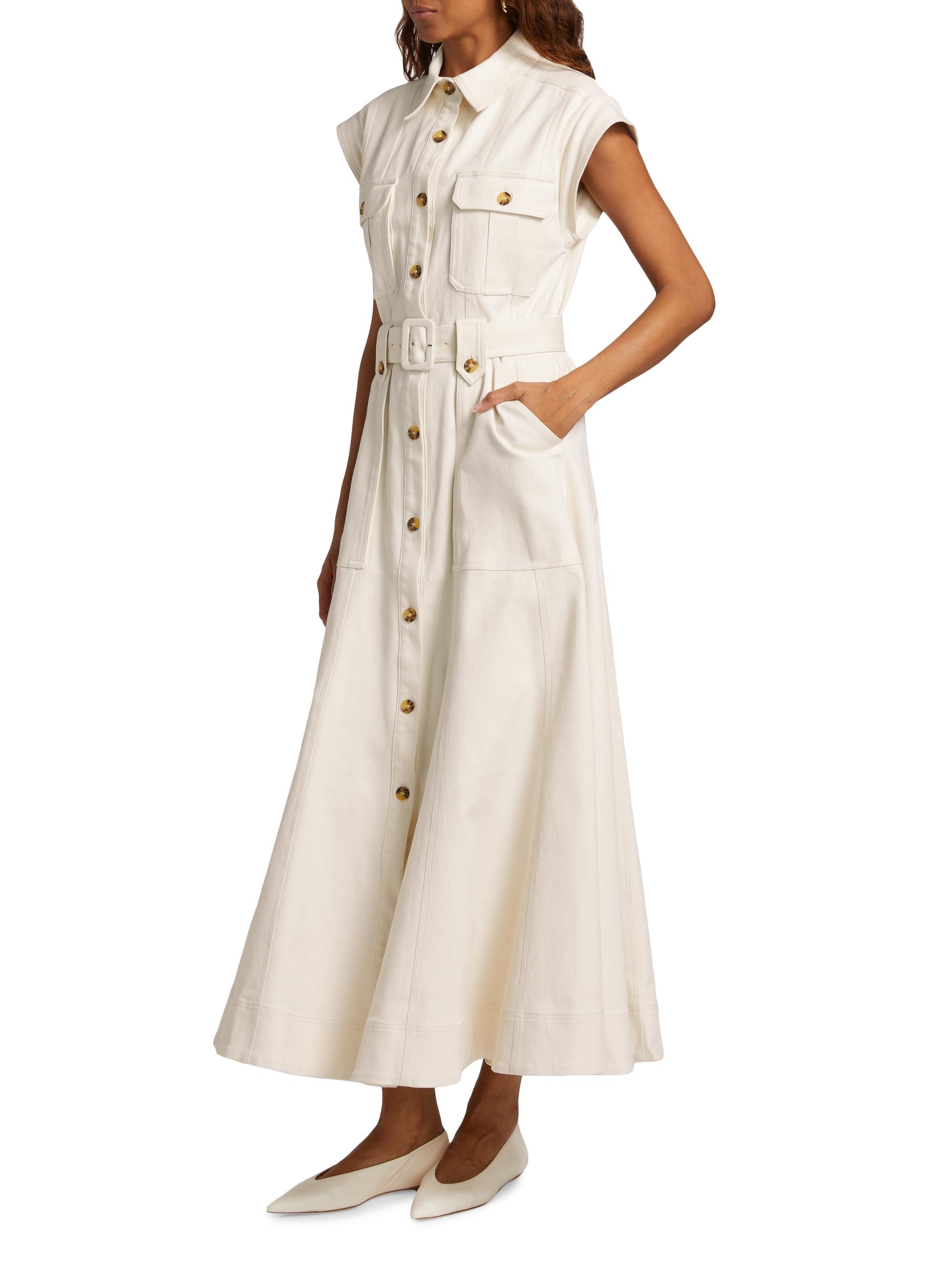 Nicholas the Label Aphrodite Utility Sleeveless Maxi Dress | Saks