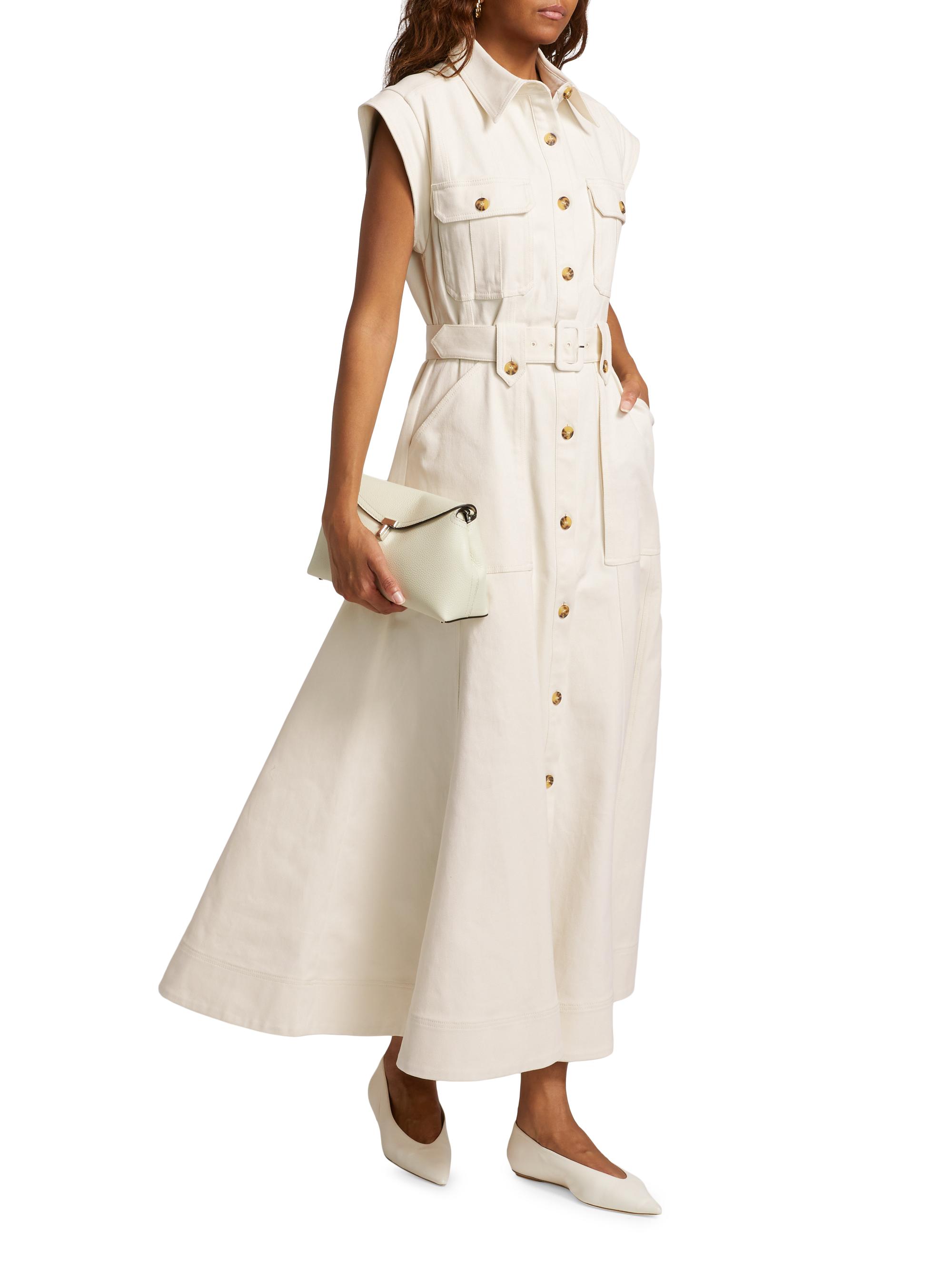 Nicholas the Label Aphrodite Utility Sleeveless Maxi Dress | Saks