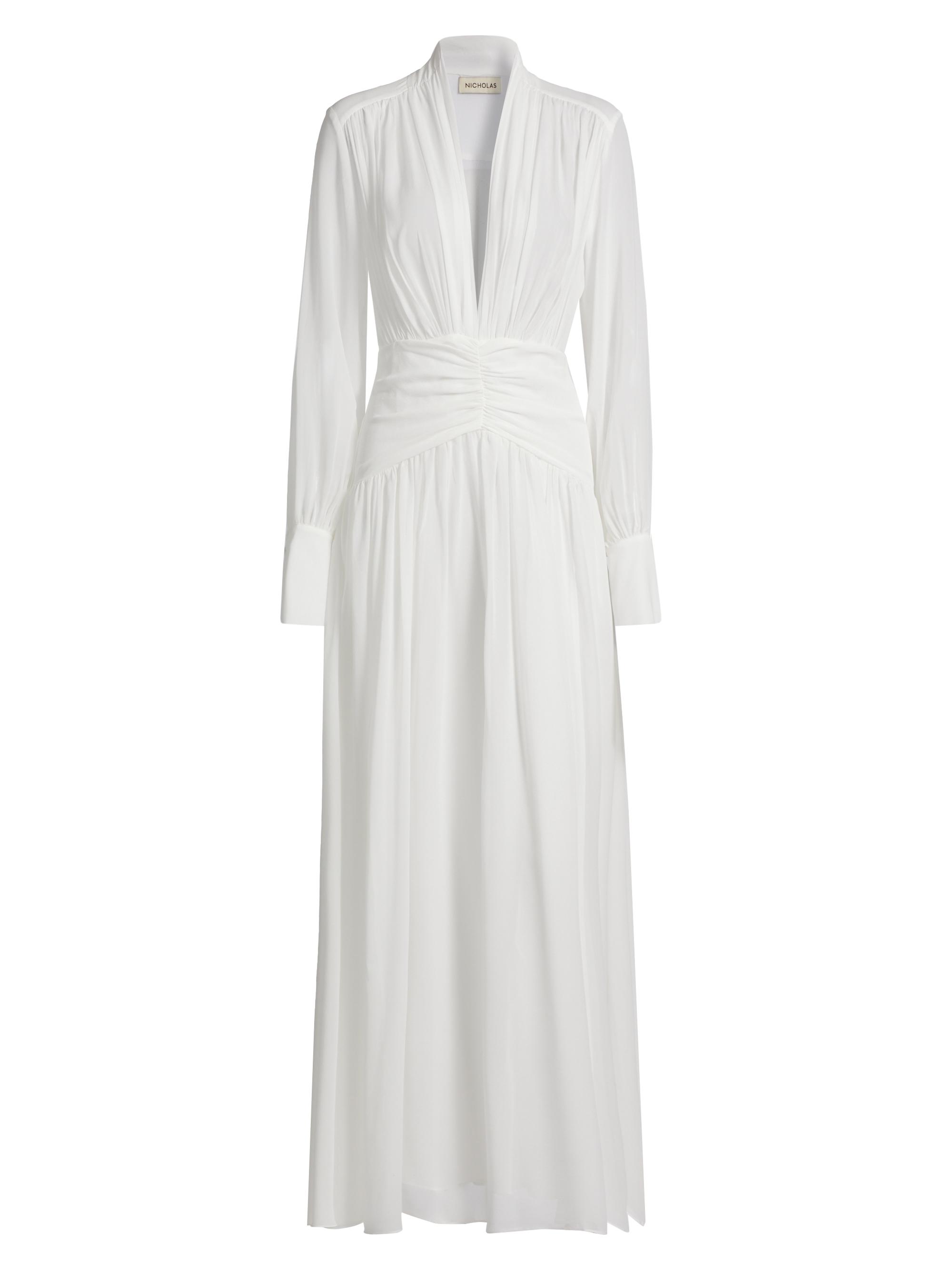 Nicholas the Label Yuri Twist-Detailed Maxi Dress | Saks Fifth Avenue