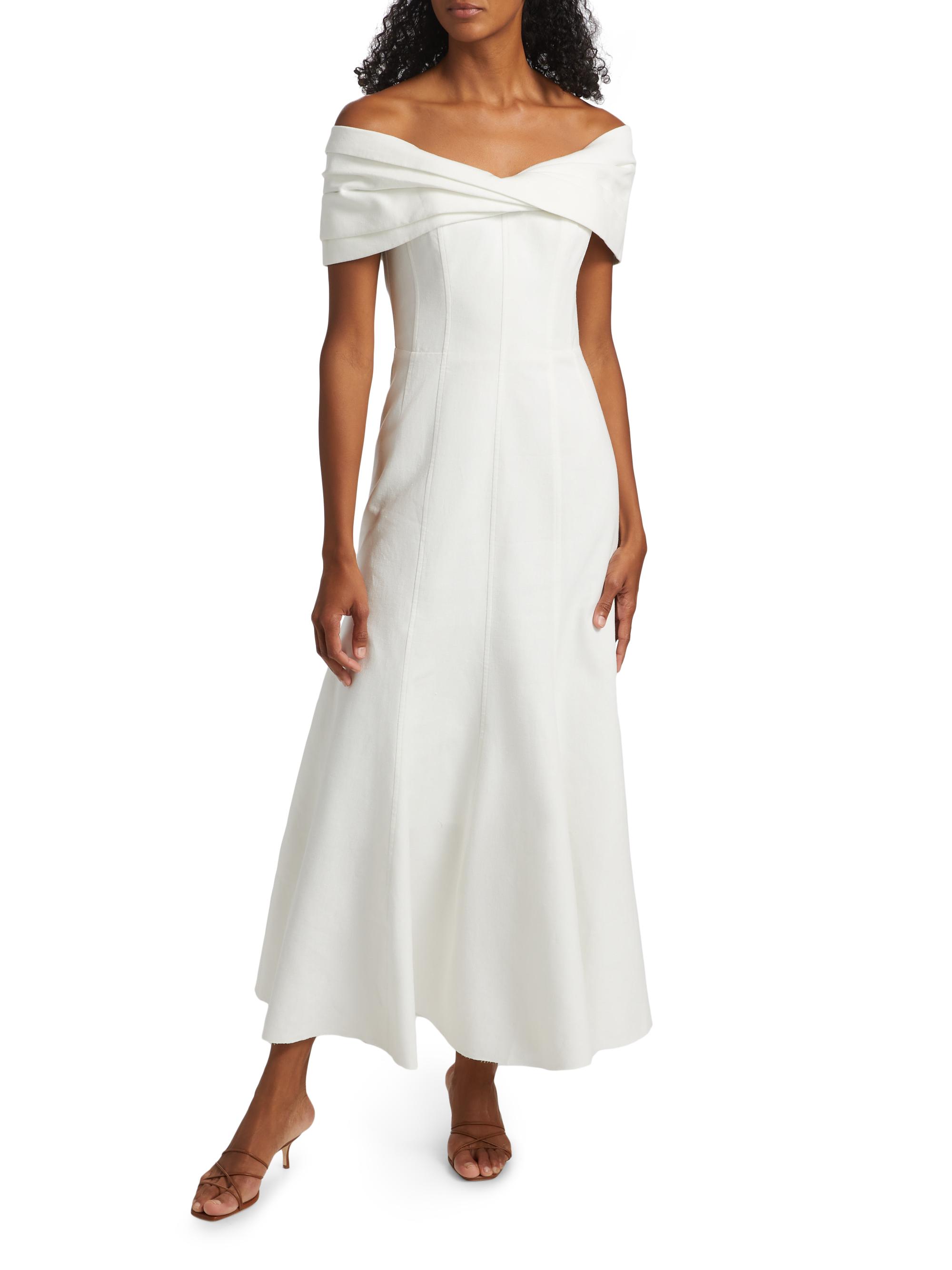 Nicholas the Label Ariana Strapless Twist-Front Maxi Dress | Saks Fifth  Avenue