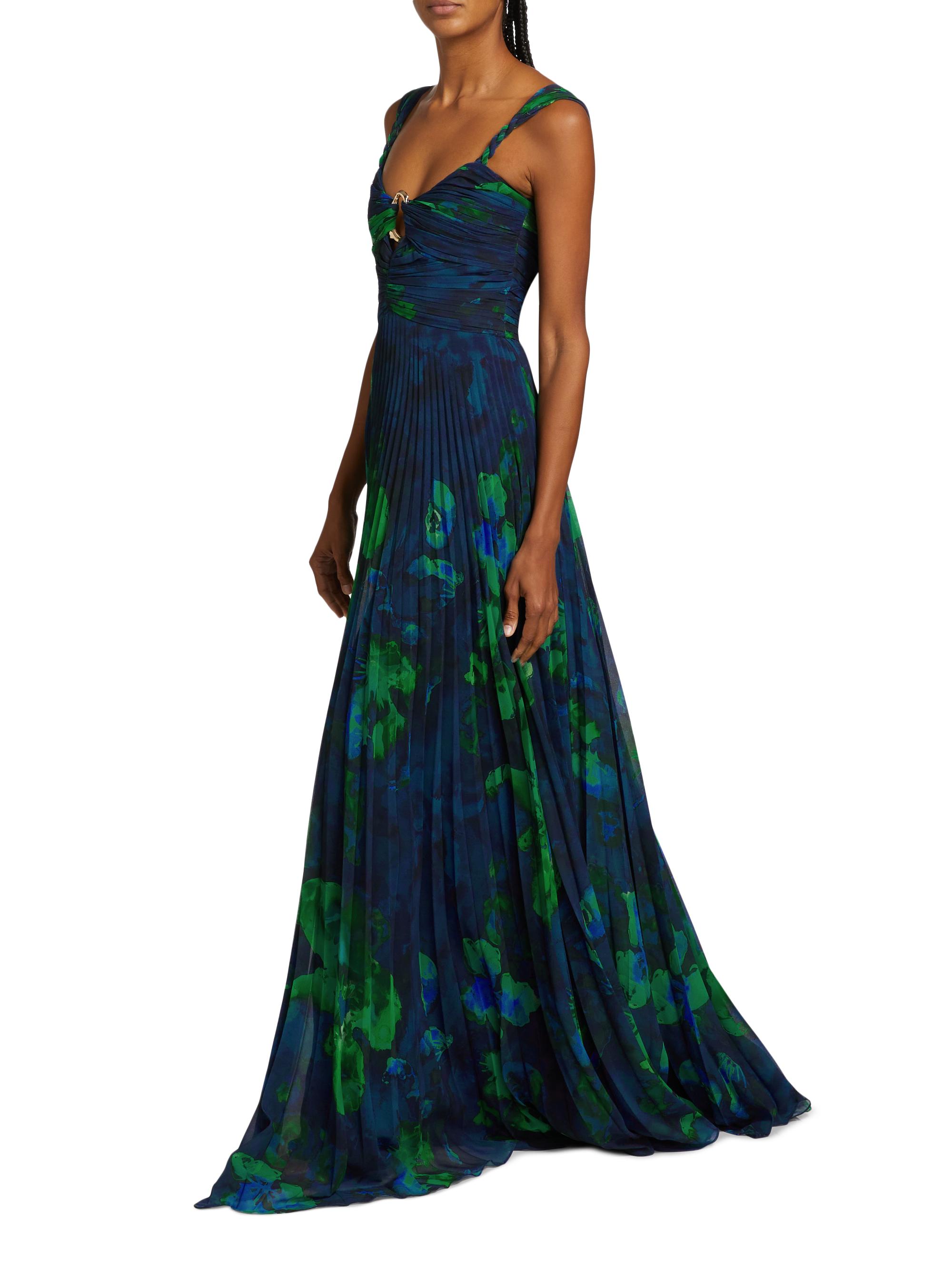 Amur Zariah Twisted Strap Gown | Saks Fifth Avenue