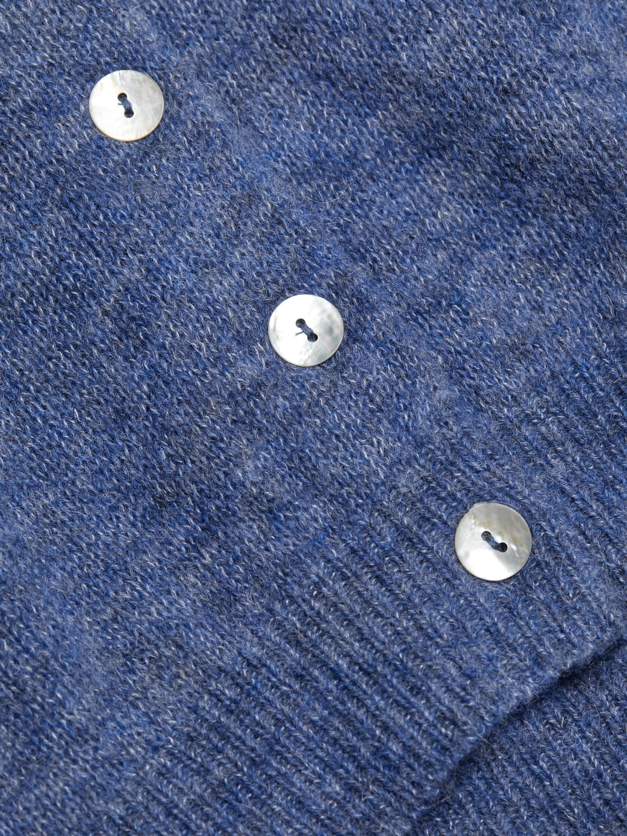 DÔEN Anisa Alpaca-Wool Short-Sleeve Crop Cardigan | Saks Fifth Avenue