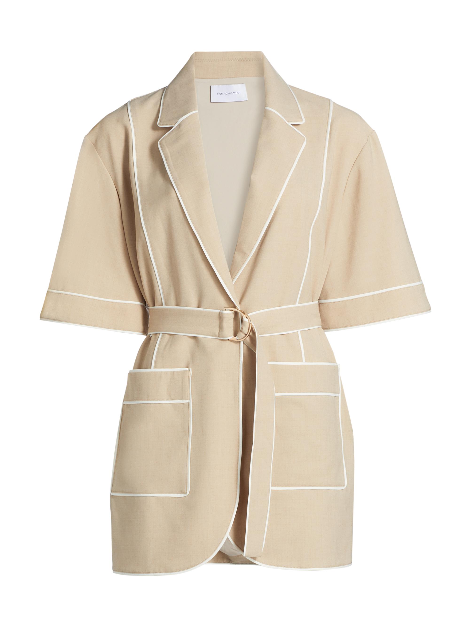 Significant Other Women's Abrielle Shirt Minidress - Sand