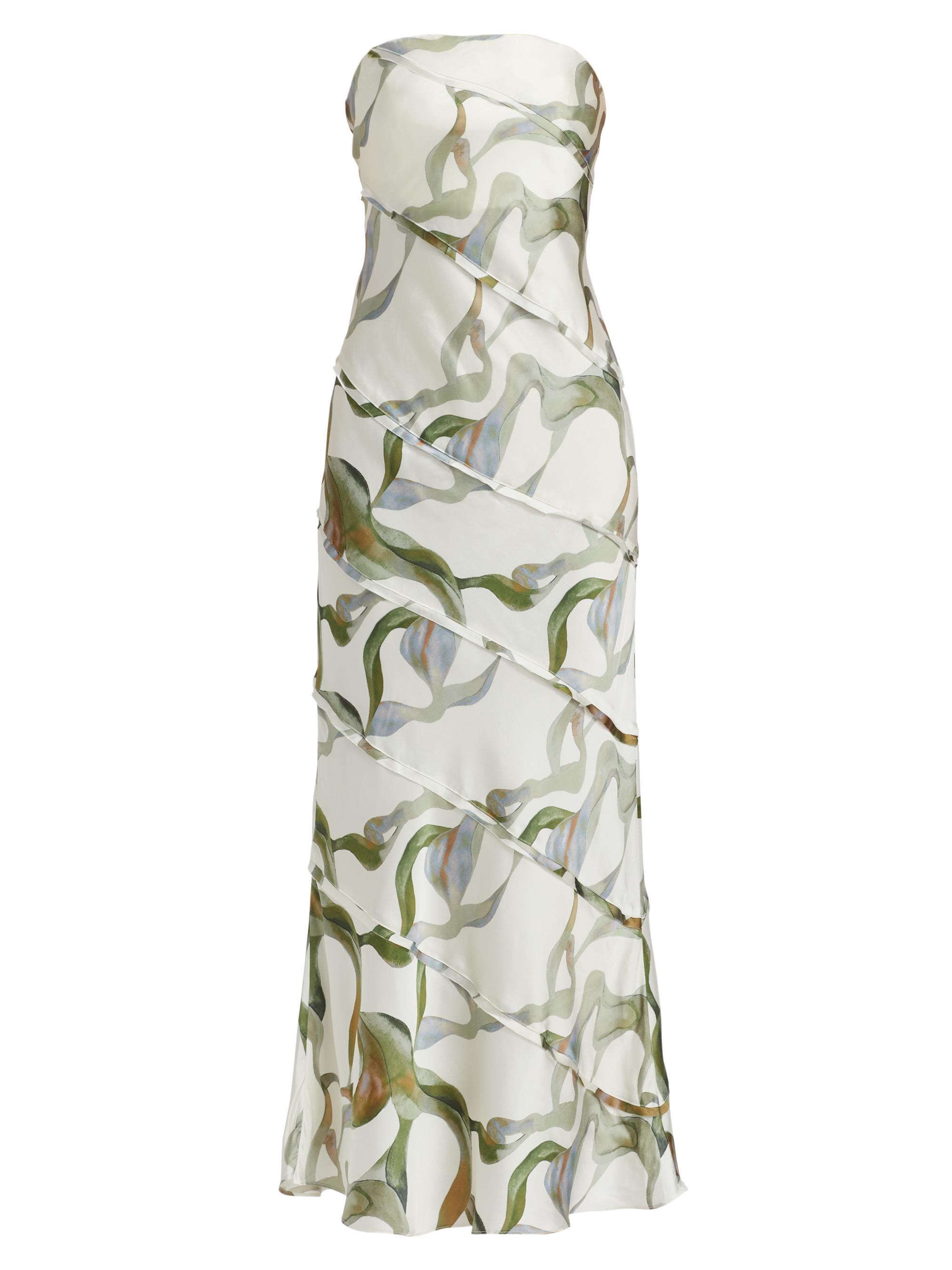 Significant Other Aurelia Abstract Strapless Maxi Dress | Saks Fifth Avenue