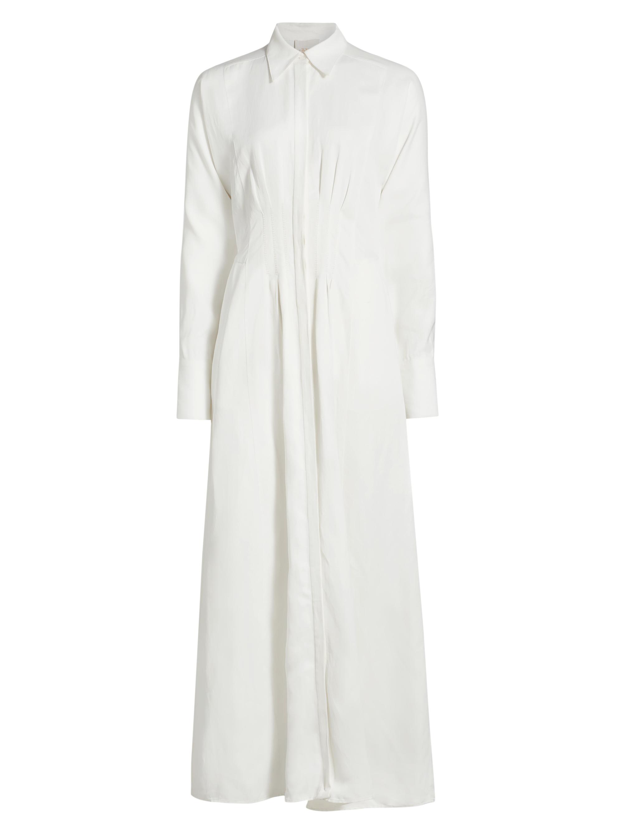 TWP Main Street After Midnight Pleated Maxi Shirtdress | Saks