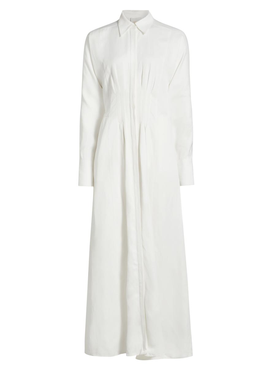 期間限定値下げ　MYLAN マイランStripe Shirt Dress MYLAN マイラン Bi-Color Stripe Shirt Dress サテンシャツ