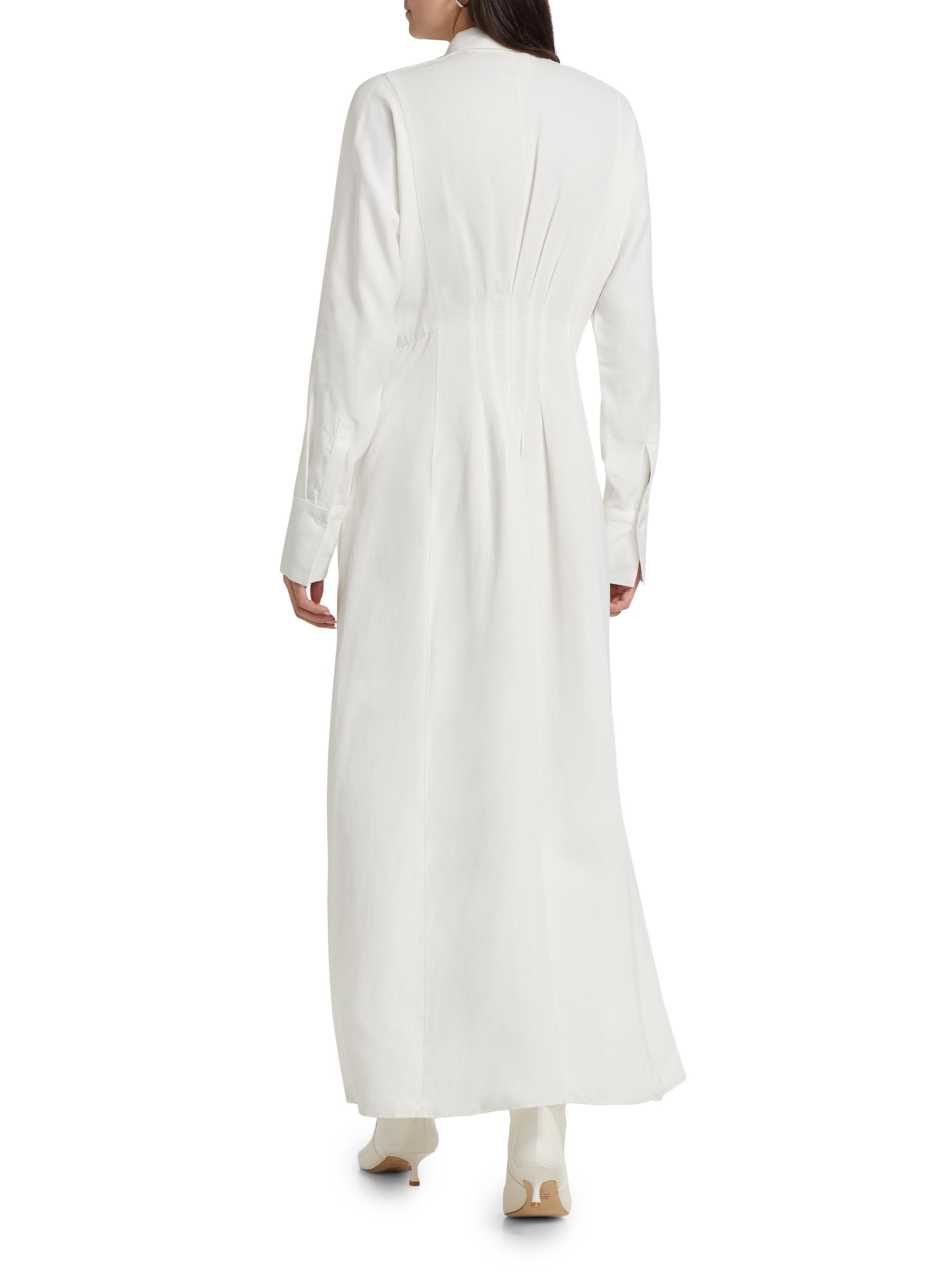 TWP Main Street After Midnight Pleated Maxi Shirtdress | Saks