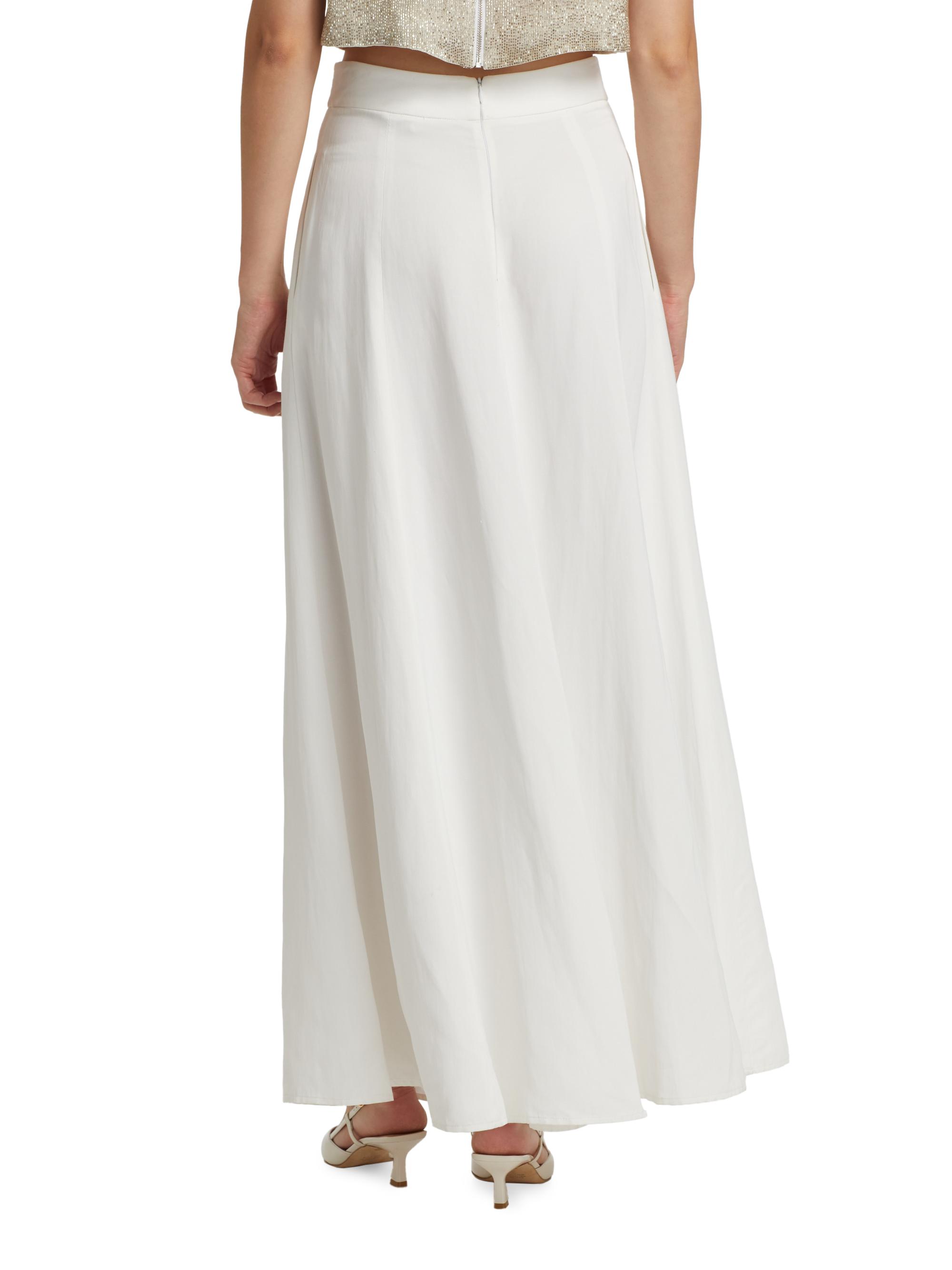 TWP Kennedy A-Line Maxi Skirt | Saks Fifth Avenue