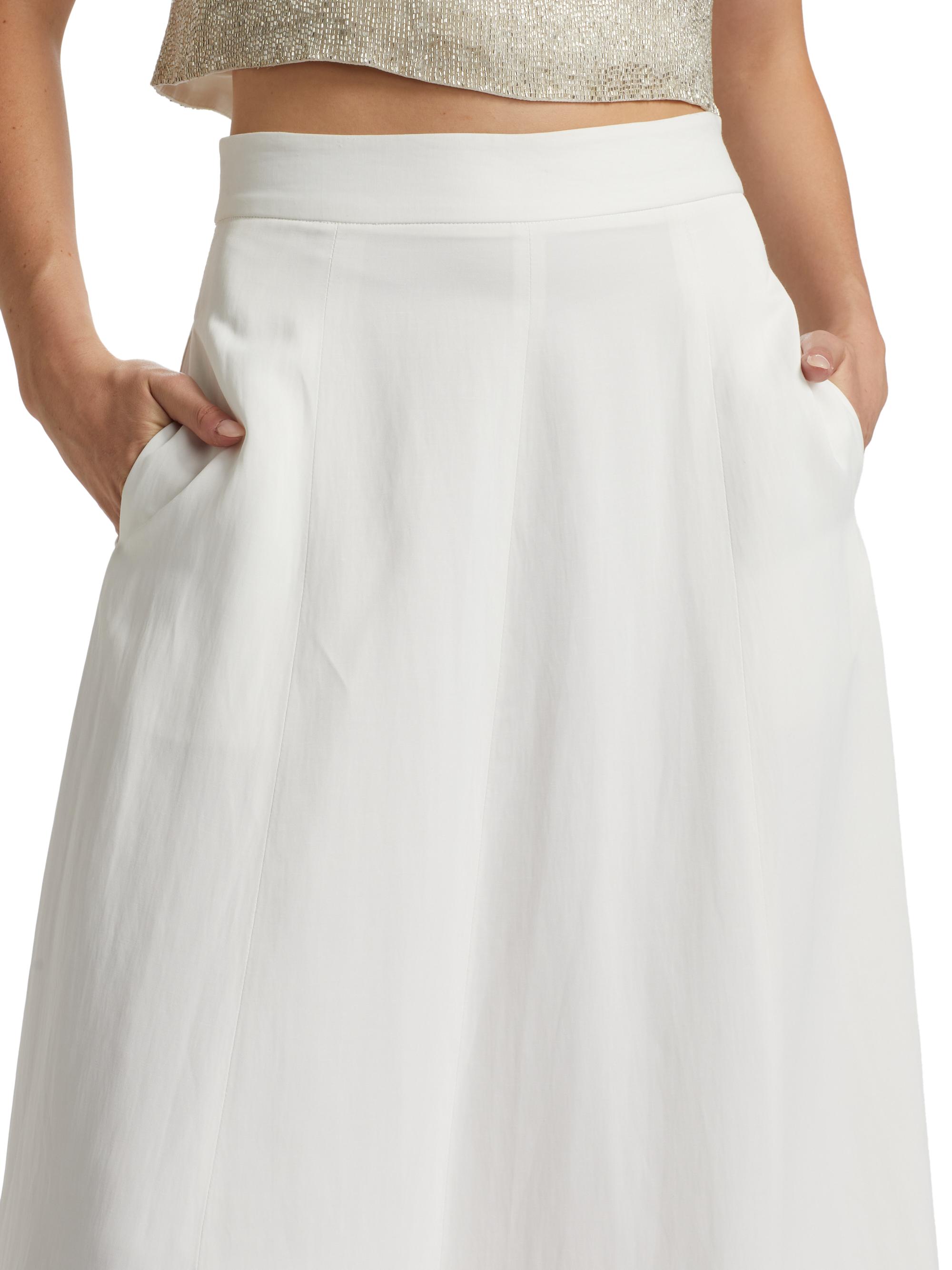 TWP Kennedy A-Line Maxi Skirt | Saks Fifth Avenue