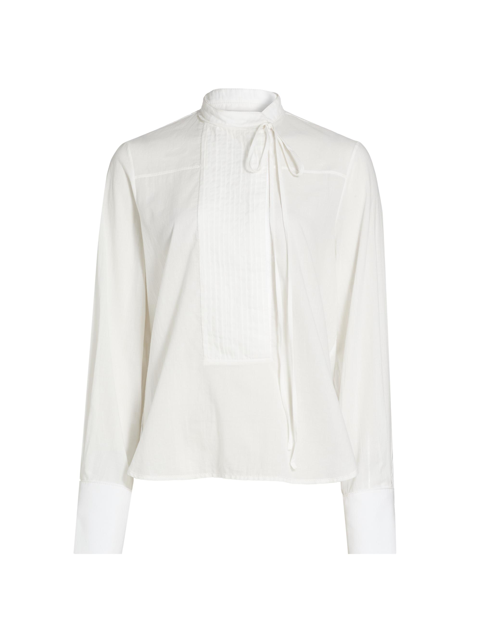 TWP Big Joe Cotton Embellished Collar Shirt | Saks Fifth Avenue