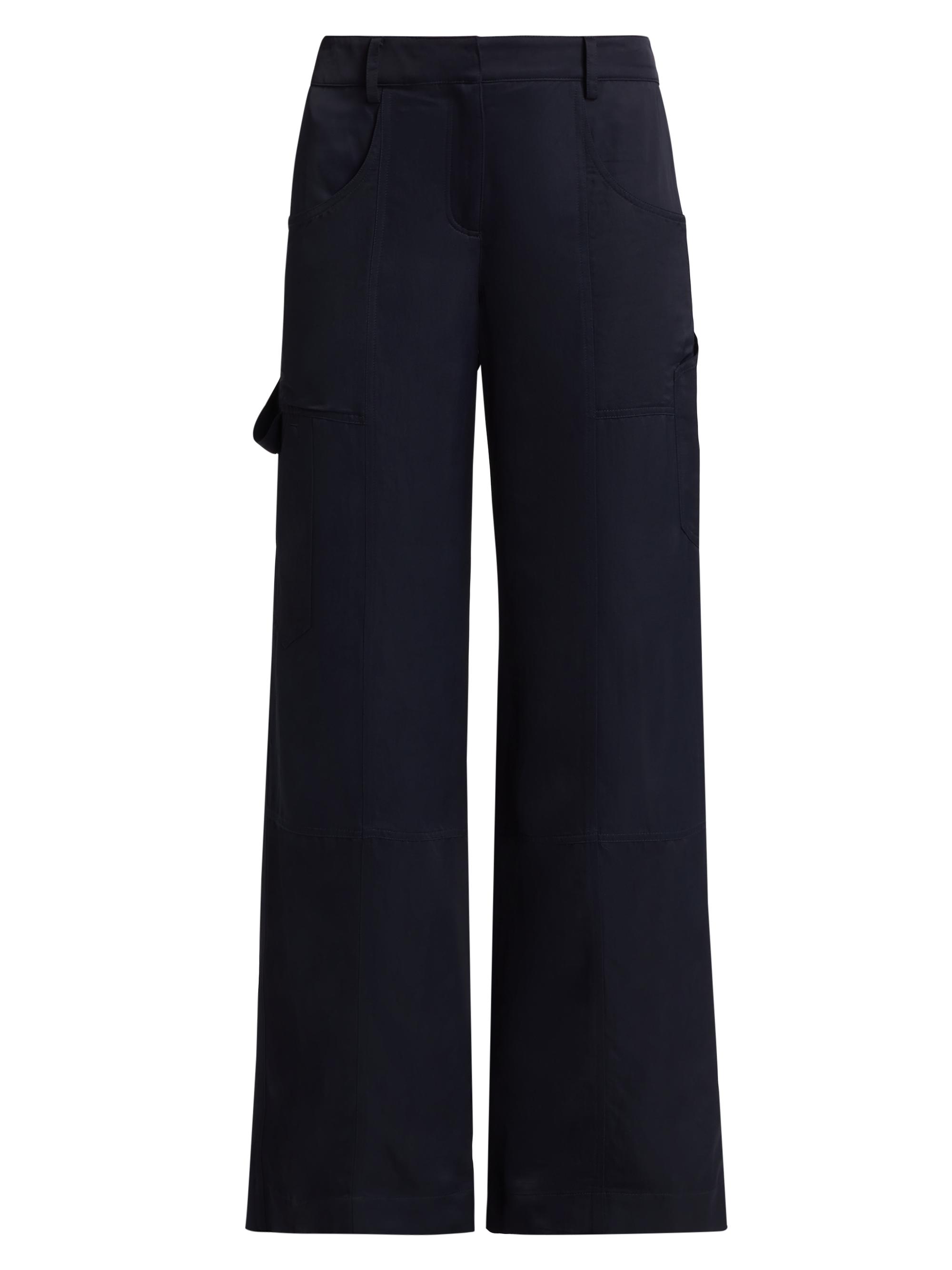 TWP Women's Chrystie Street Wide-Leg Pants - Midnight