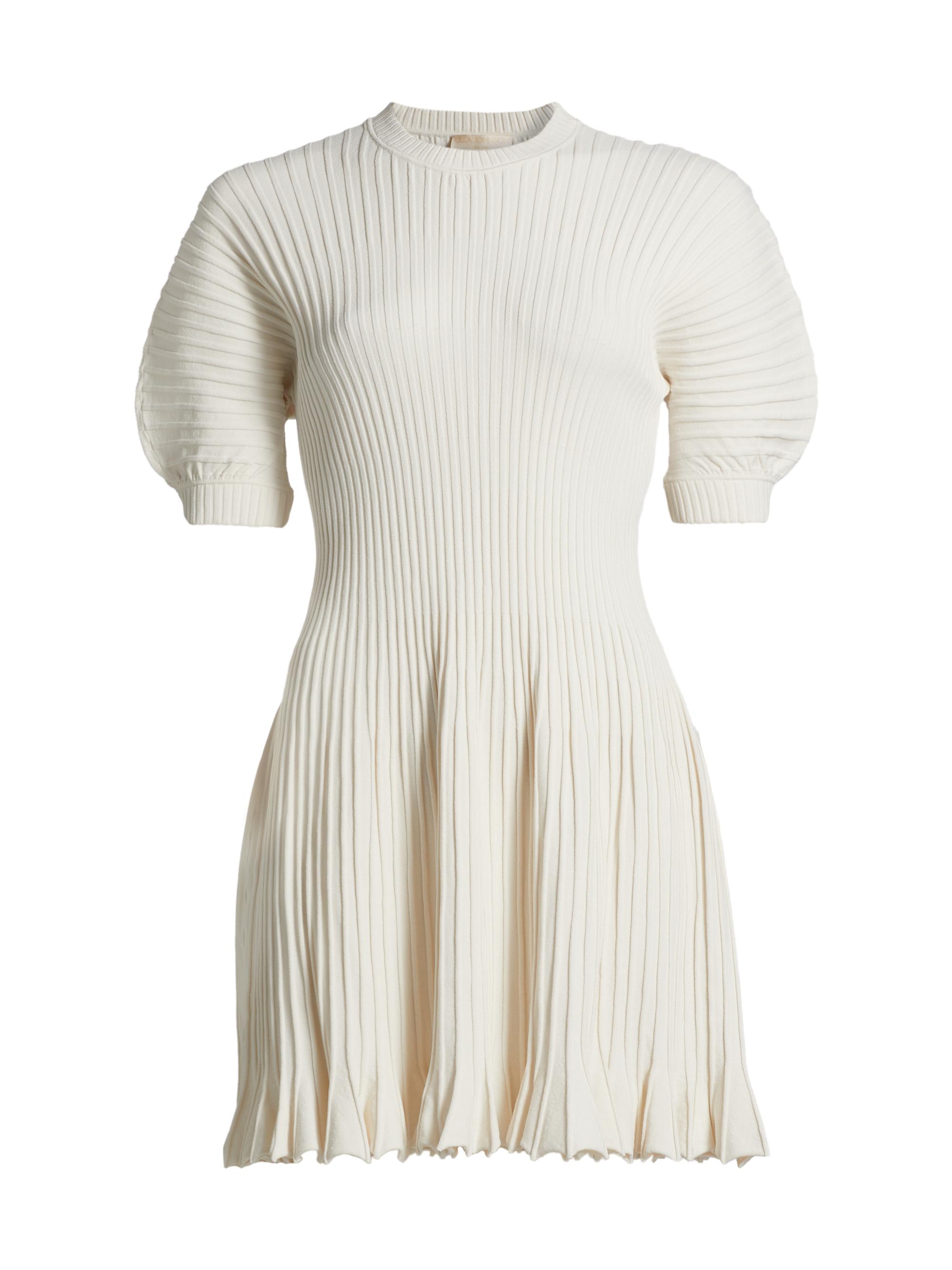 Ulla Johnson Talie Rib-Knit Minidress | Saks Fifth Avenue